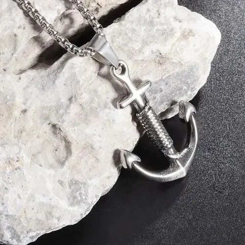 Jewelry New Anchor Pendant Necklace Size ONE SIZE - 3 Thumbnail