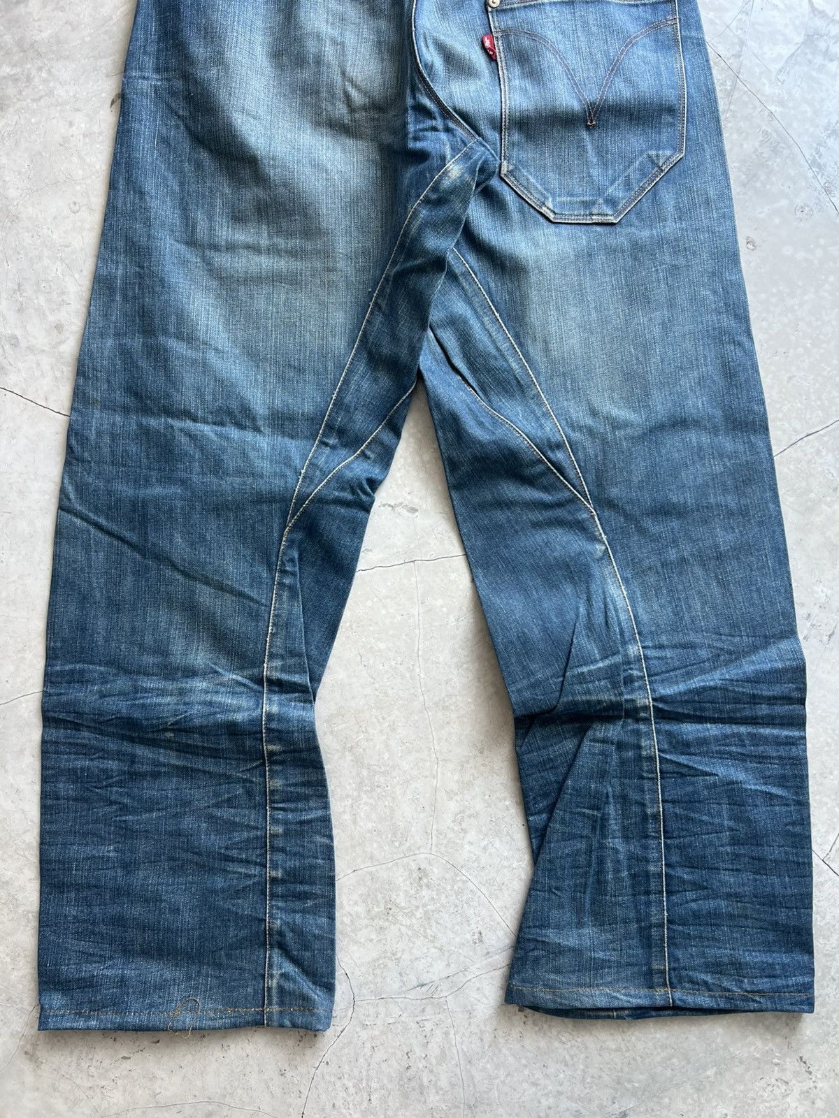 Levi's Levis Engineered Jeans Buckle Back Tag W28 Actual 30x30 Size US 28 / EU 44 - 6 Thumbnail