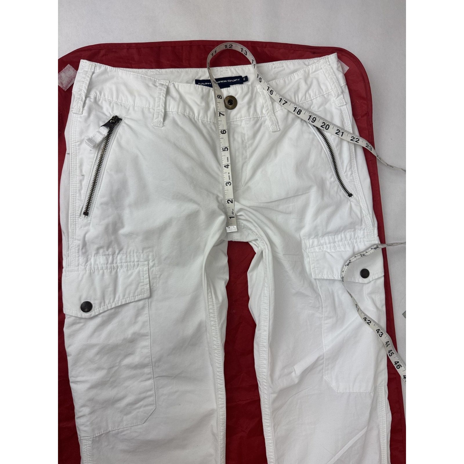 Ralph Lauren Sport Y2K Paratrooper Utility Cargo Pants Vintage Ralph Lauren 6 Size 28" / US 6 / IT 42 - 4 Thumbnail