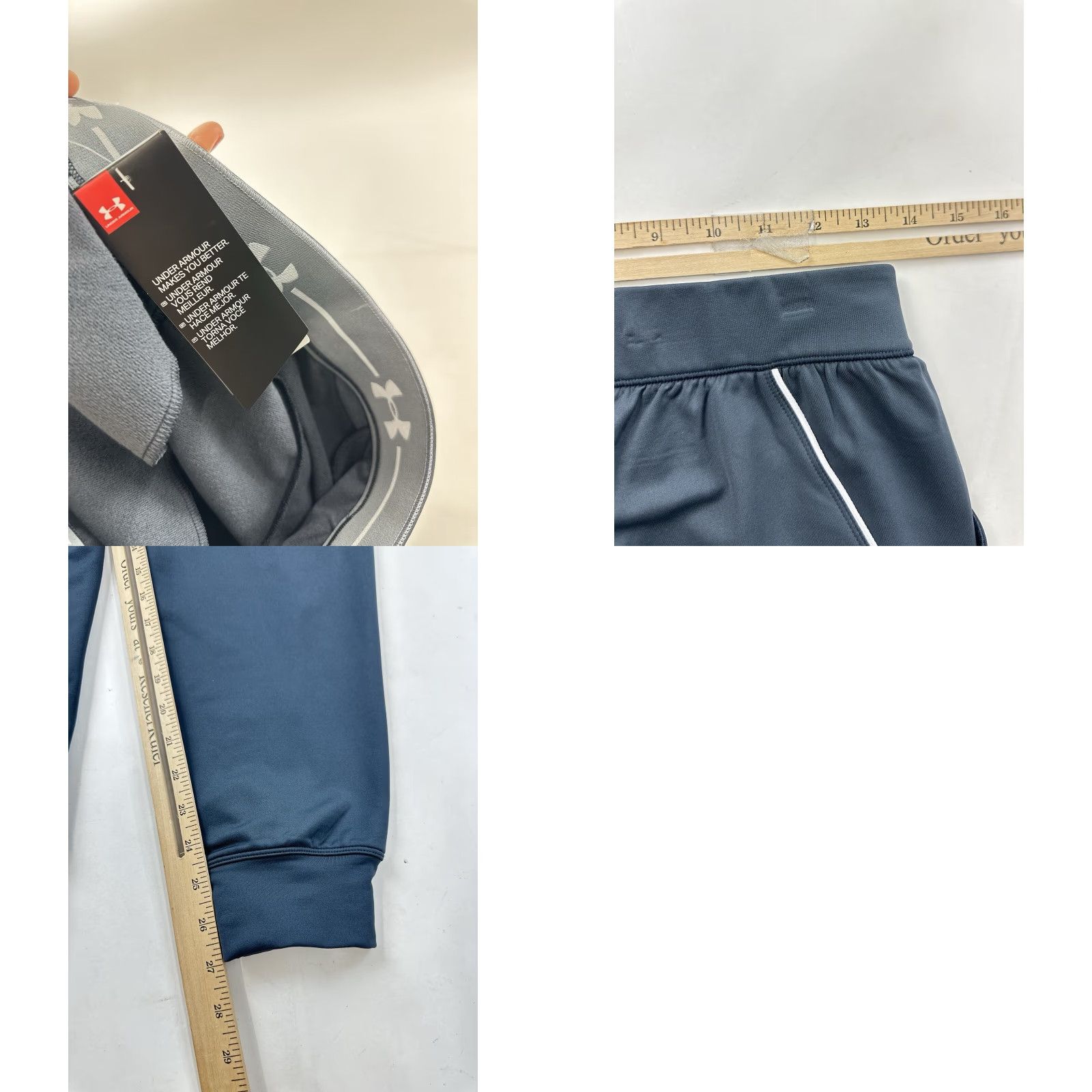 Under Armour Under Armour Sweatpants Women’s Small Gray Athletic Jogger Activewear NWT Size 28" / US 6 / IT 42 - 8 Thumbnail