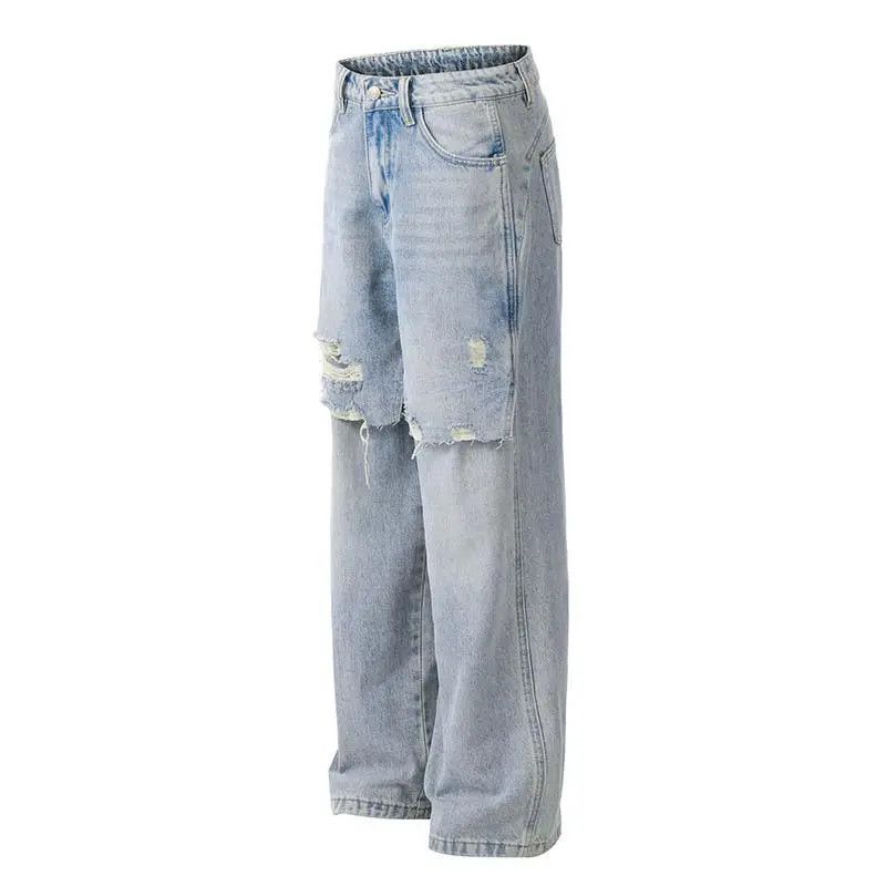 Japanese Brand × Jean Retro loose high street ripped jeans Size US 32 / EU 48 - 2 Thumbnail