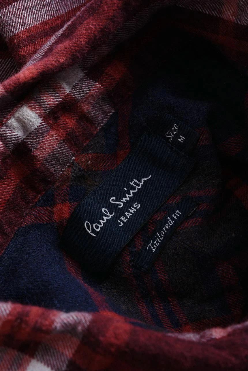 Paul Smith Paul Smith Jeans Plaid Checkered Flannel Tailored Fit Shirt Size US M / EU 48-50 / 2 - 3 Thumbnail