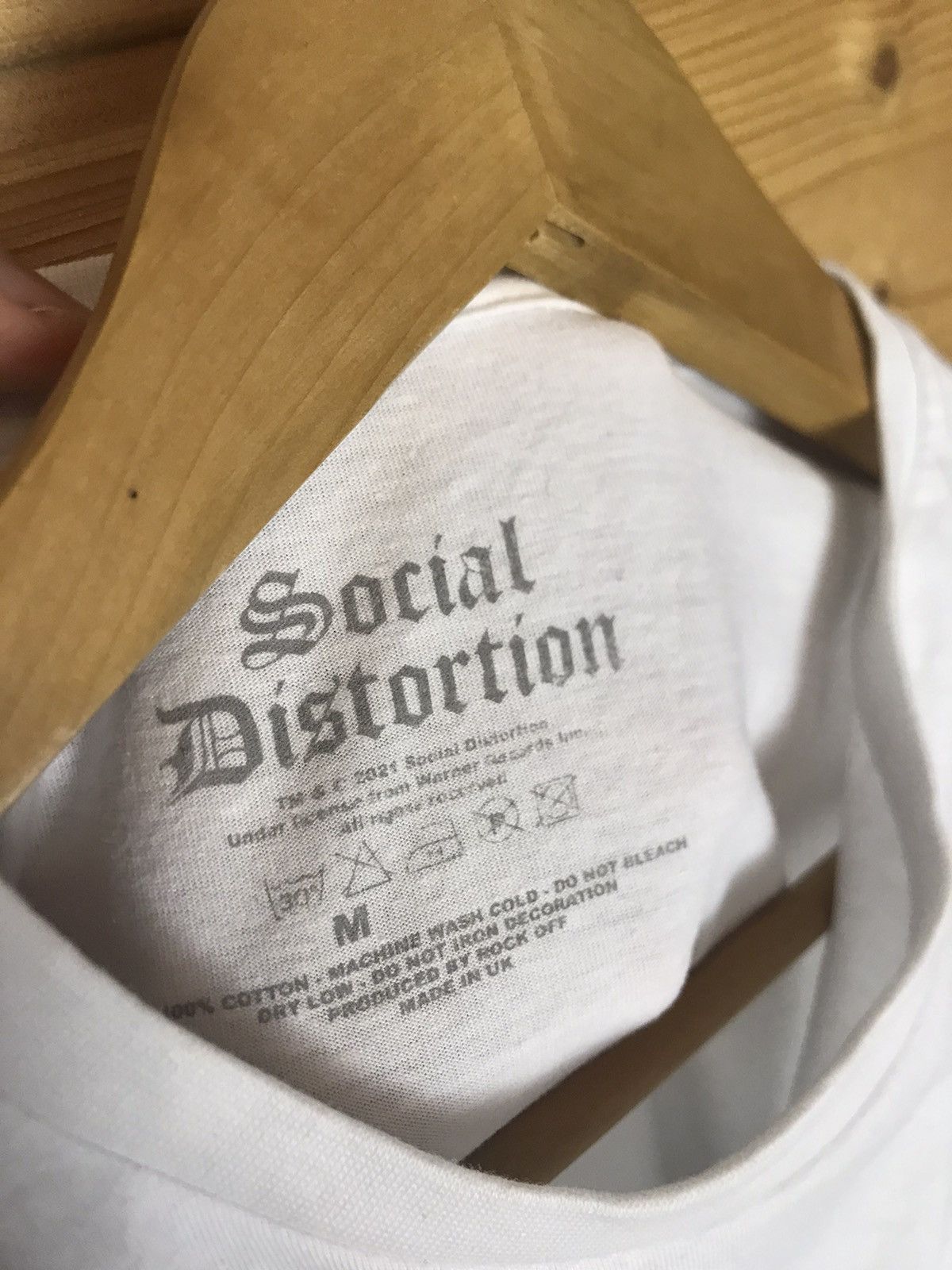 Band Tees Social Distortion skeleton t-shirt Size US M / EU 48-50 / 2 - 6 Thumbnail