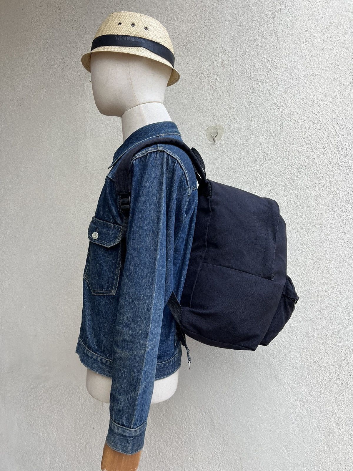 Comme des Garcons Homme Plus Comme des Garçons Homme Plus PZ-K 202 Black Backpack Size ONE SIZE - 4 Thumbnail