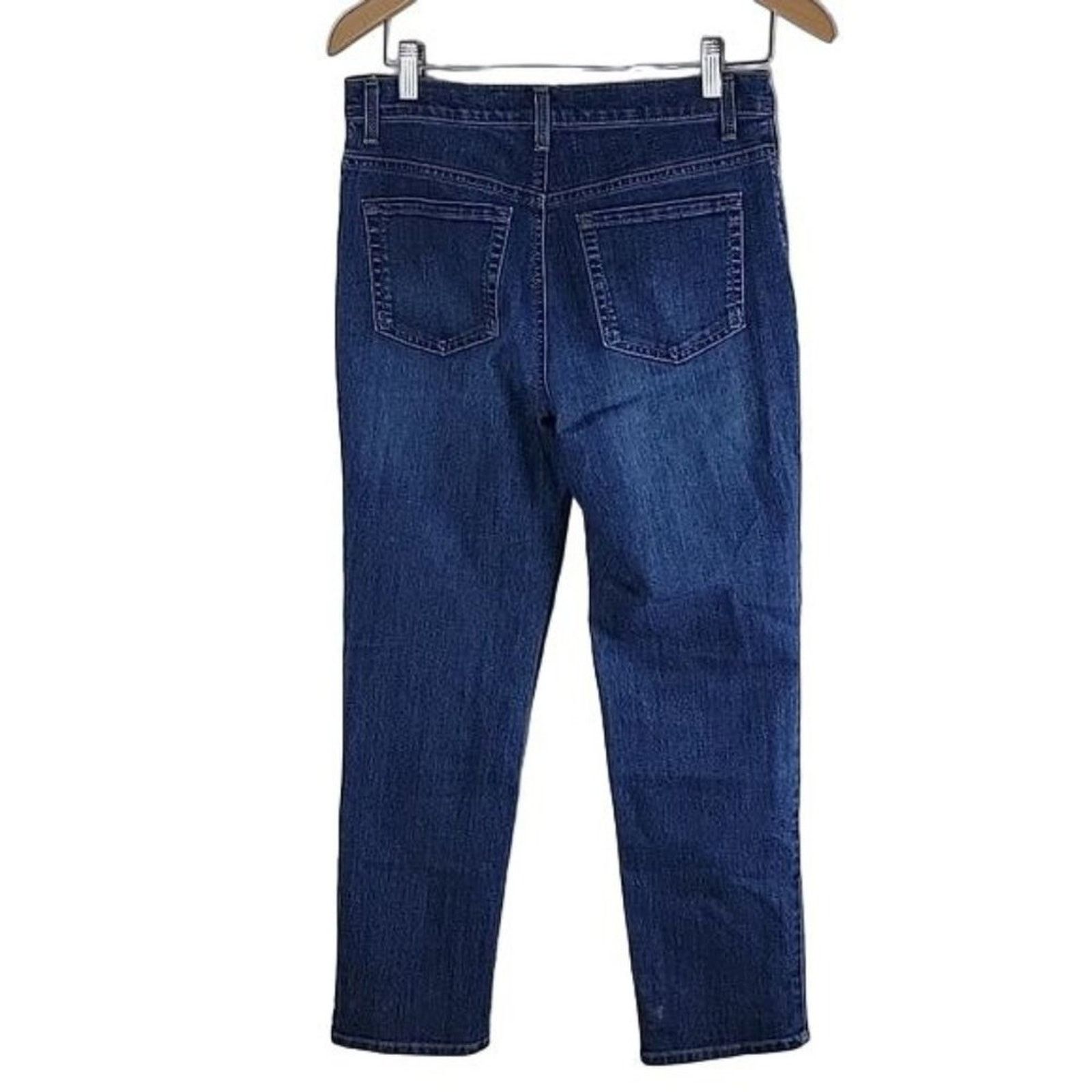 Gloria Vanderbilt Gloria Vanderbilt Amanda Tapered Jeans Blue size 6 Short Size 28" / US 6 / IT 42 - 2 Thumbnail