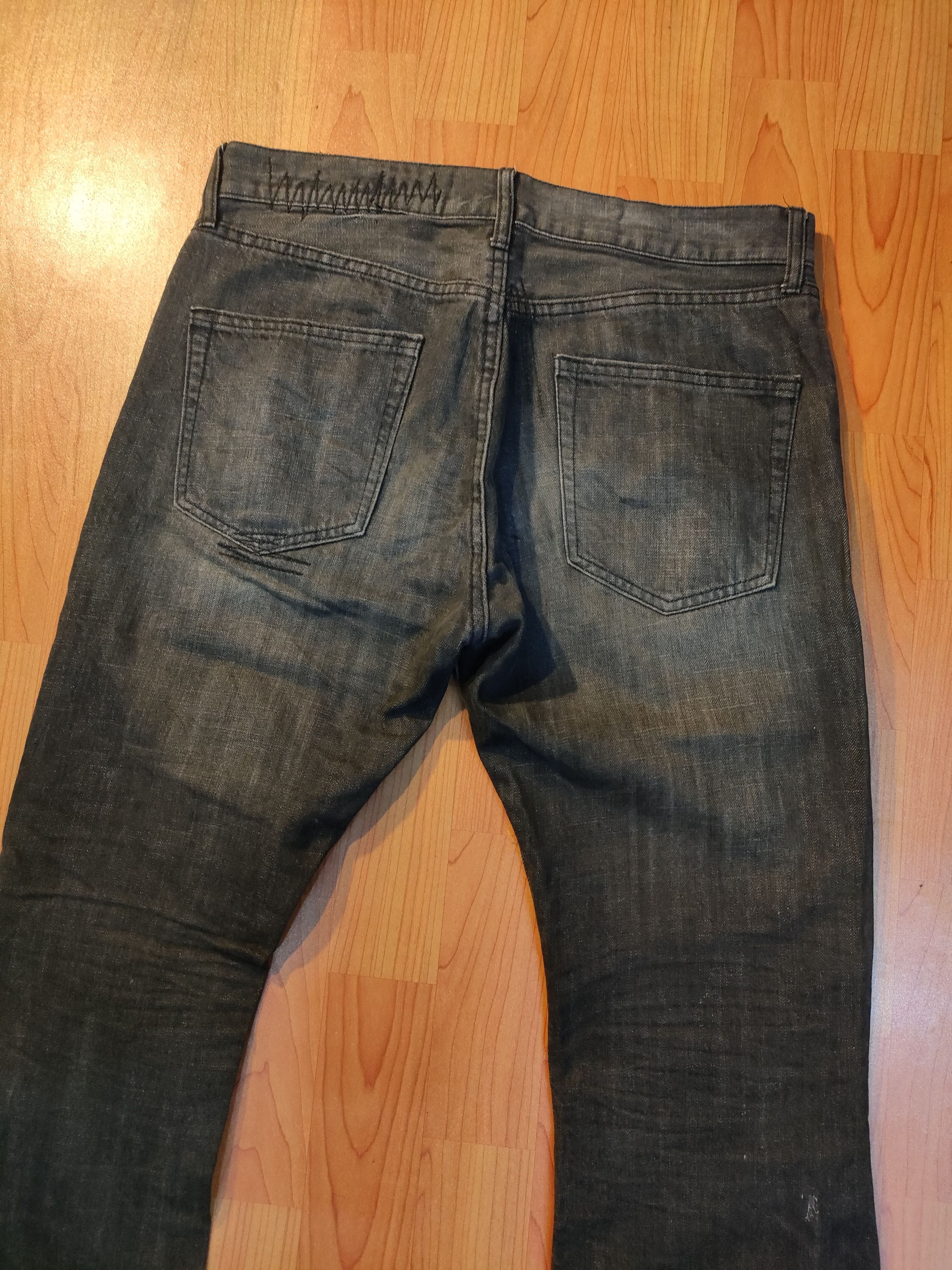 If Six Was Nine Flare🔥🔥 Distressed Designer Style Size US 33 - 2 Thumbnail