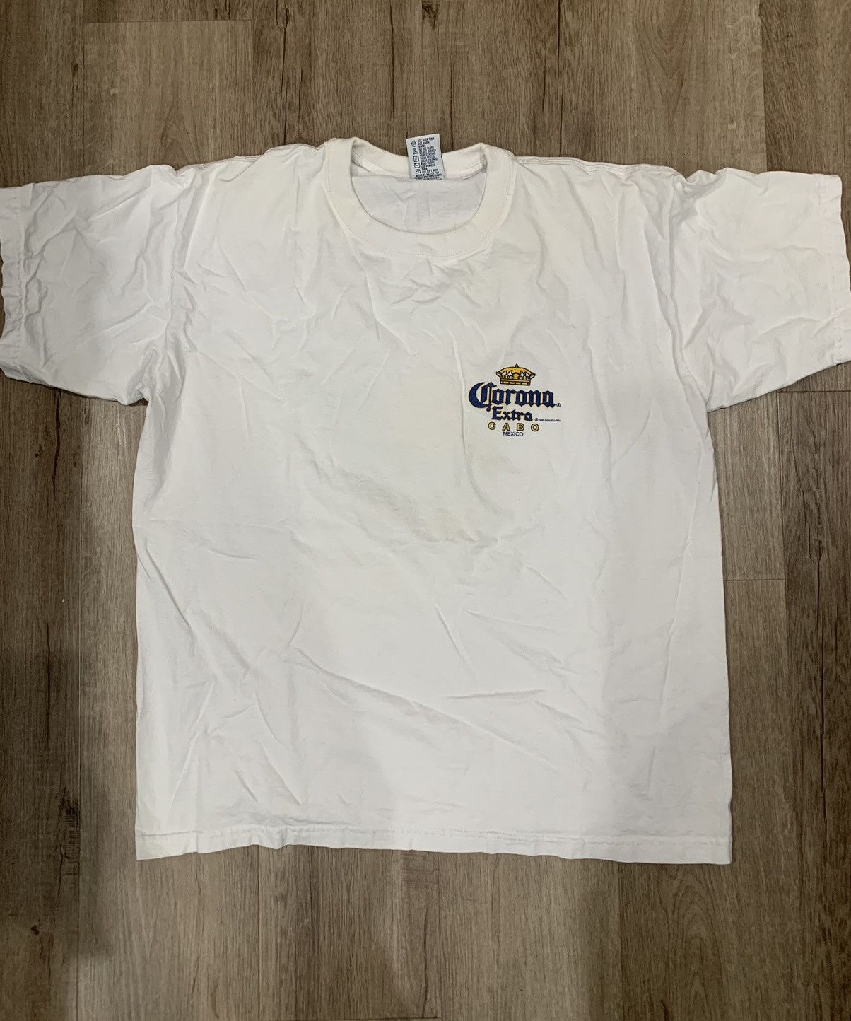 Vintage Vintage Y2K Corona Extra Save the water Graphic Tee Shirt Size US XL / EU 56 / 4 - 2 Thumbnail