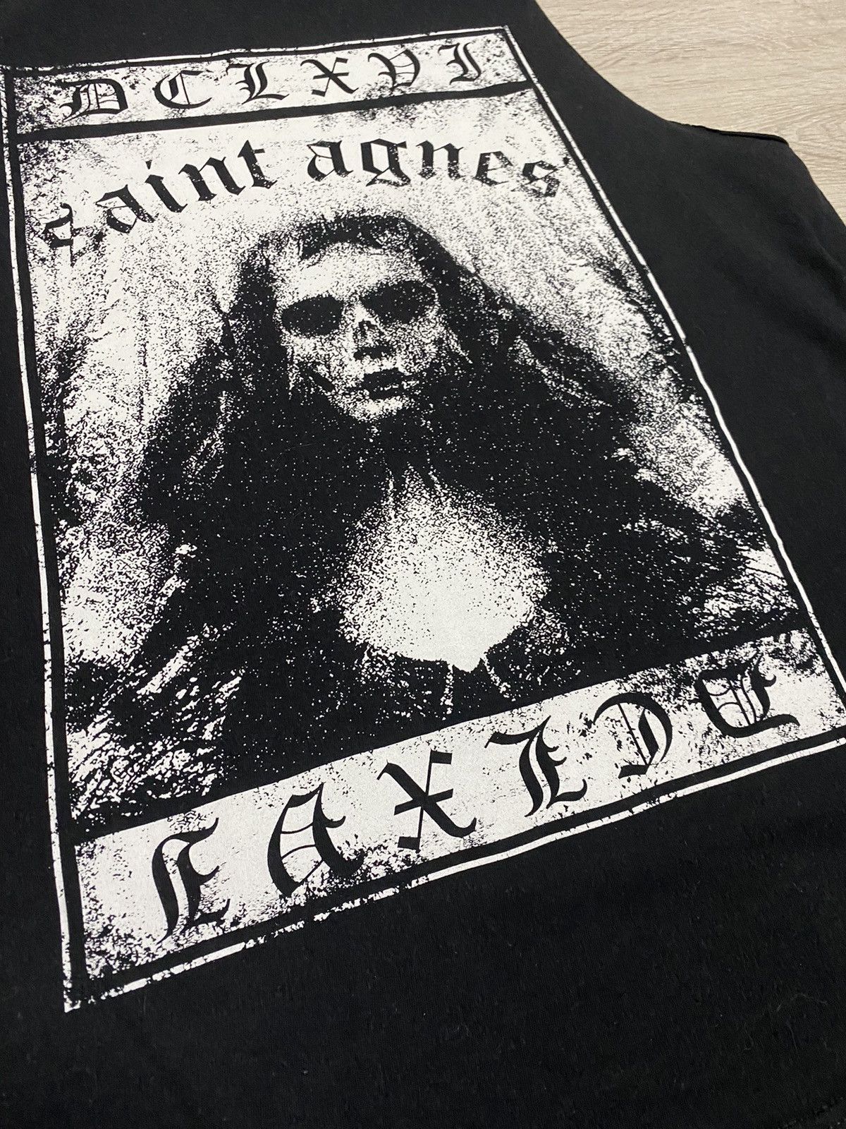 Band Tees Saint Agnes Black Metal tee sz L Size US L / EU 52-54 / 3 - 3 Thumbnail
