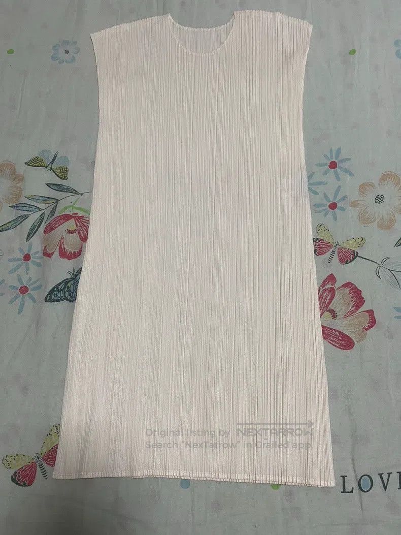 Issey Miyake Issey Miyake Off-white Vest Size L / US 10 / IT 46 - 2 Thumbnail