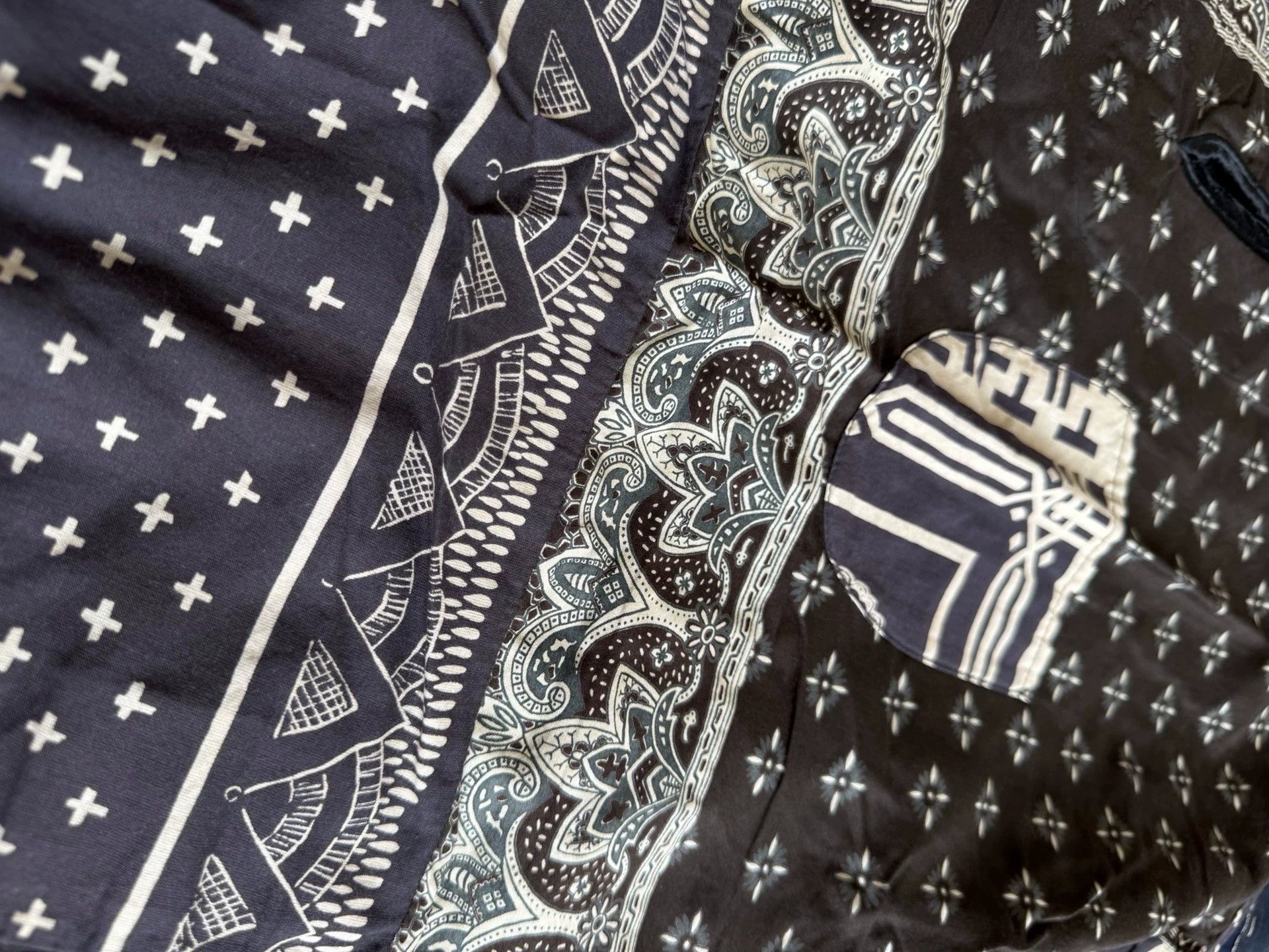 Visvim VISVIM 19SS ICT TUNIC P.O. Black Paisley L Size US L / EU 52-54 / 3 - 4 Thumbnail