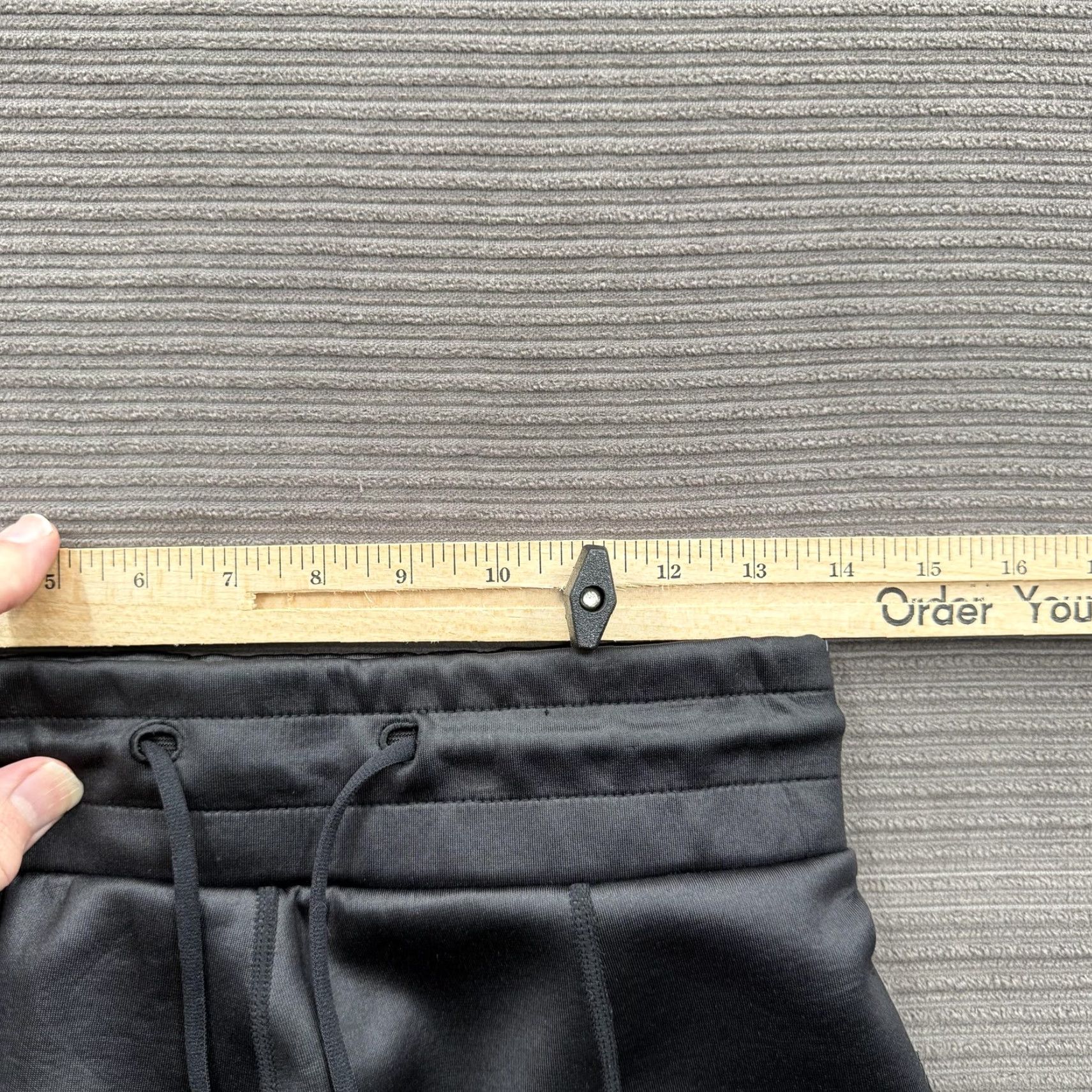 ASRV ASRV Pants Mens Small Black Technical Sportswear Joggers Reflective Pockets Clothing Pattern Solid Slim Fit Casual Activewear Shoes Not Included Size US 29 - 4 Thumbnail