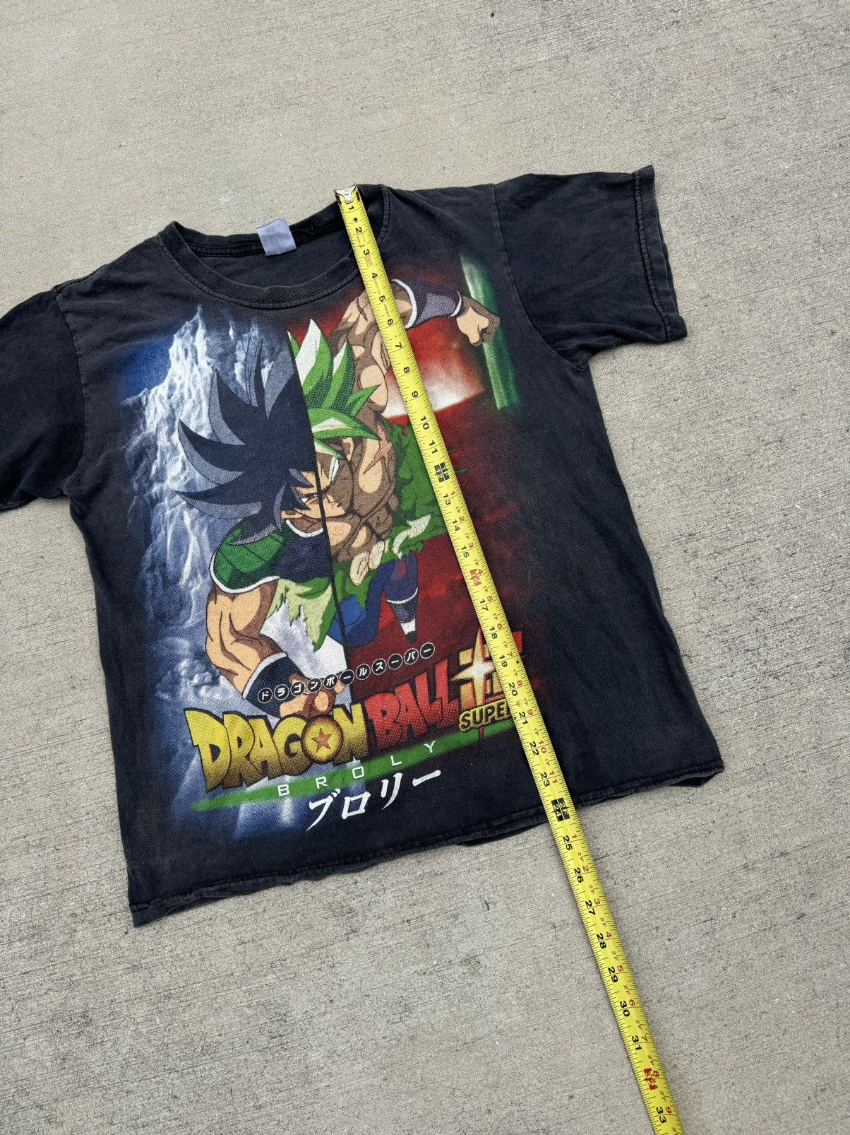 Anime Rare 00s vintage Dragon Ball Z Broly AOP anime fader Size US S / EU 44-46 / 1 - 6 Thumbnail