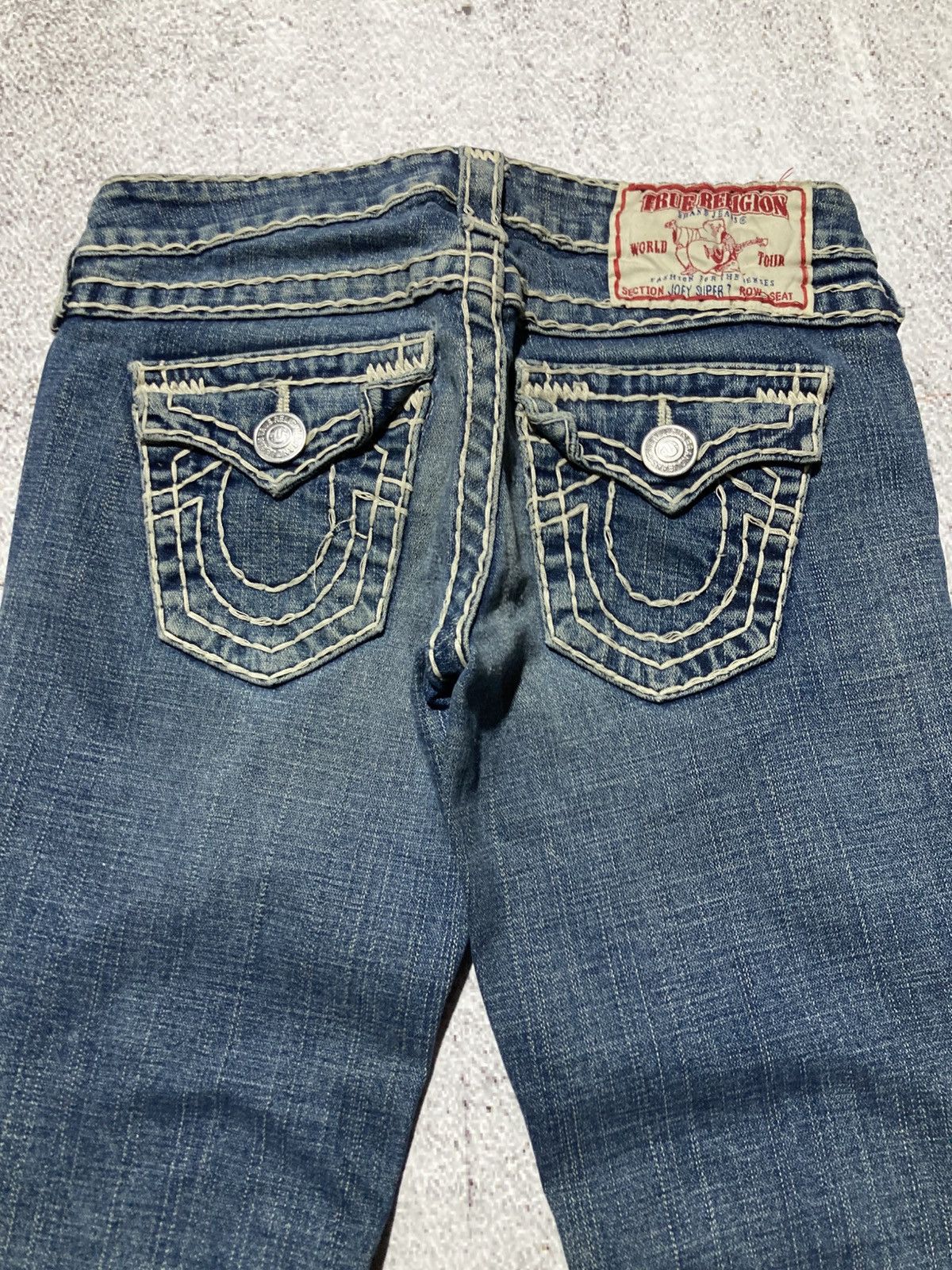 True Religion Vintage True Religion USA Bootcut Flared Denim Jeans Blue Size US 28 / EU 44 - 4 Thumbnail