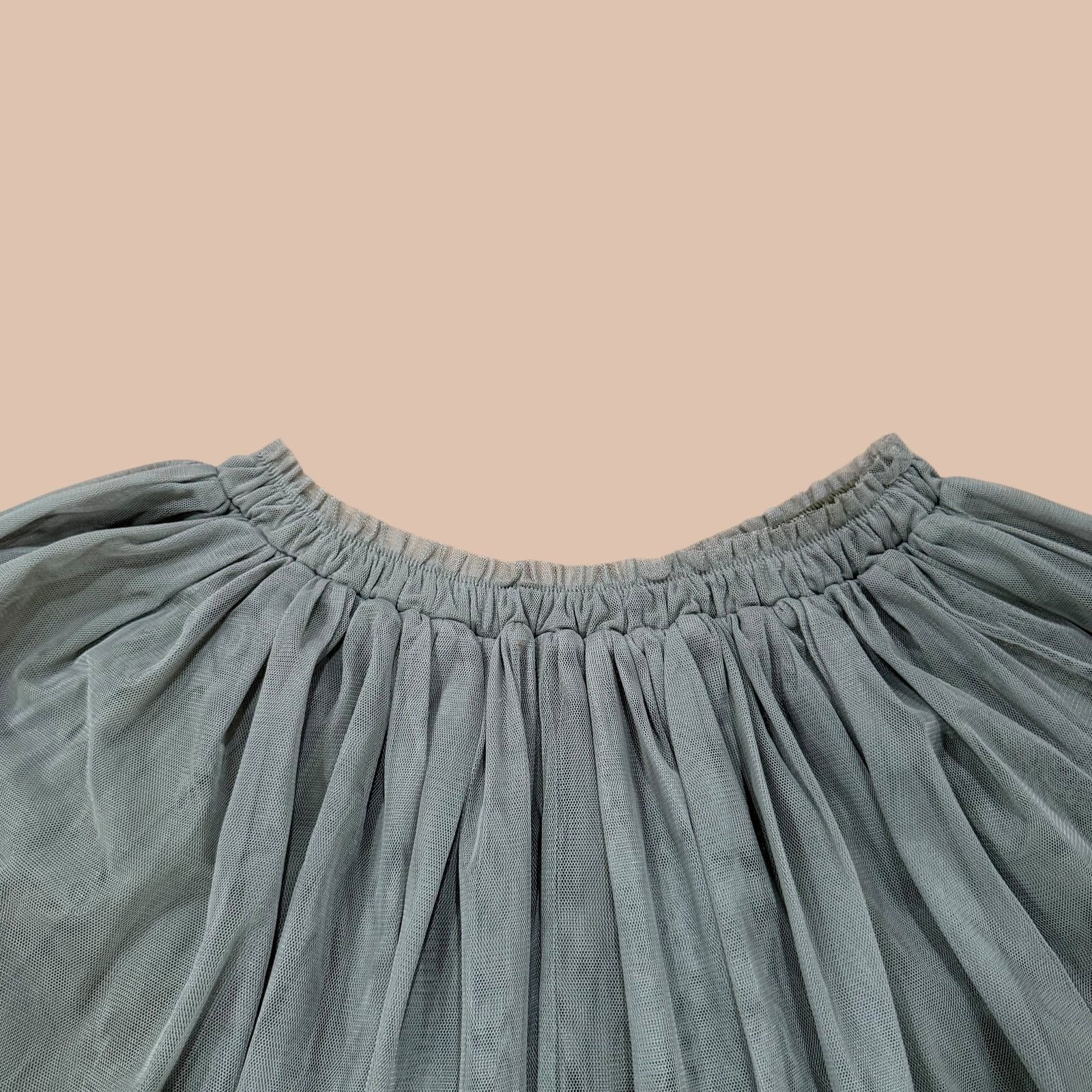 Vintage Vintage Green Layered Pleated Skirt Size OS Size 26" / US 2 / IT 38 - 3 Thumbnail