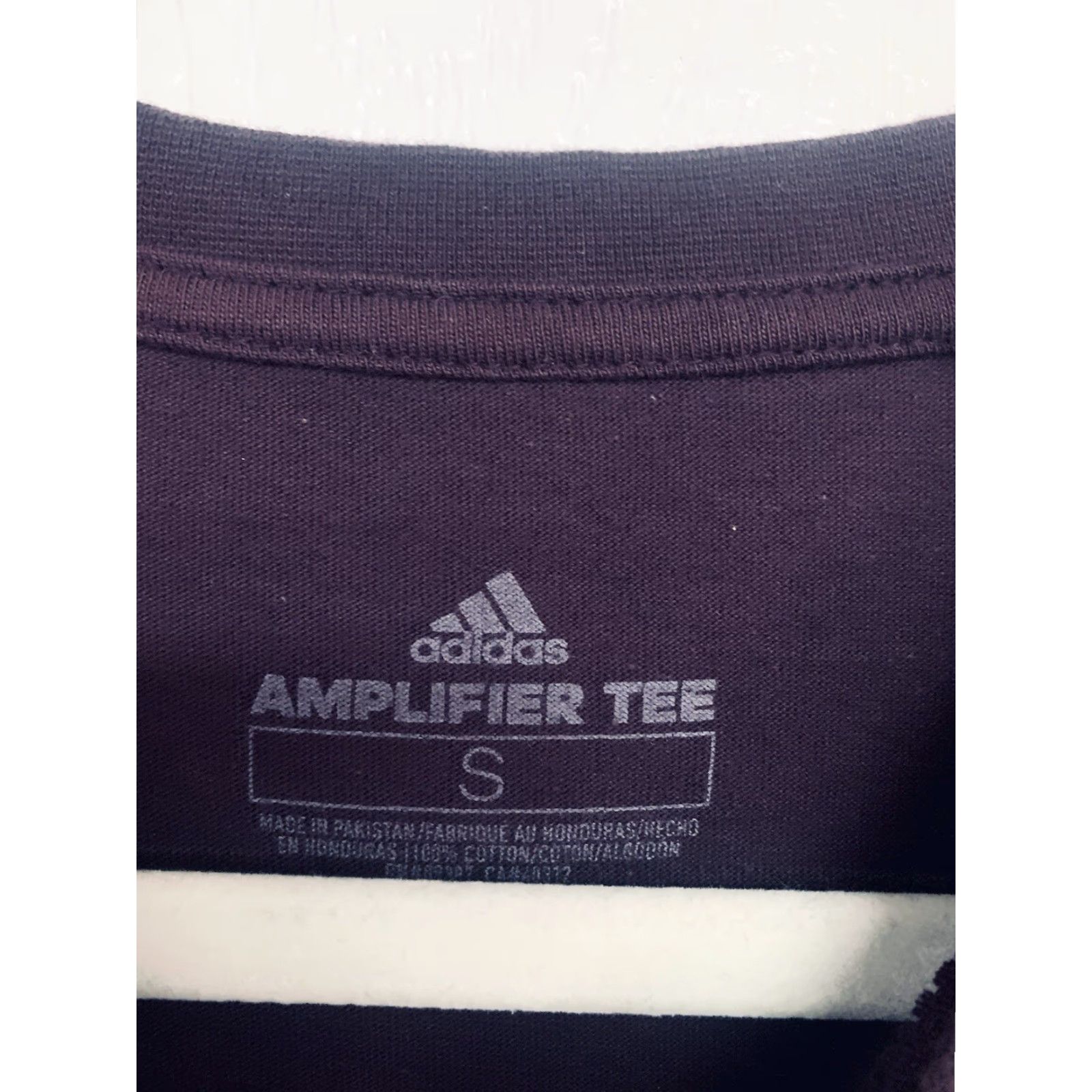 Adidas Women's Adidas Amplifier Tee Shirt Small Purple Activewear Short Sleeve T-Shirt Women") Size S / US 4 / IT 40 - 2 Thumbnail