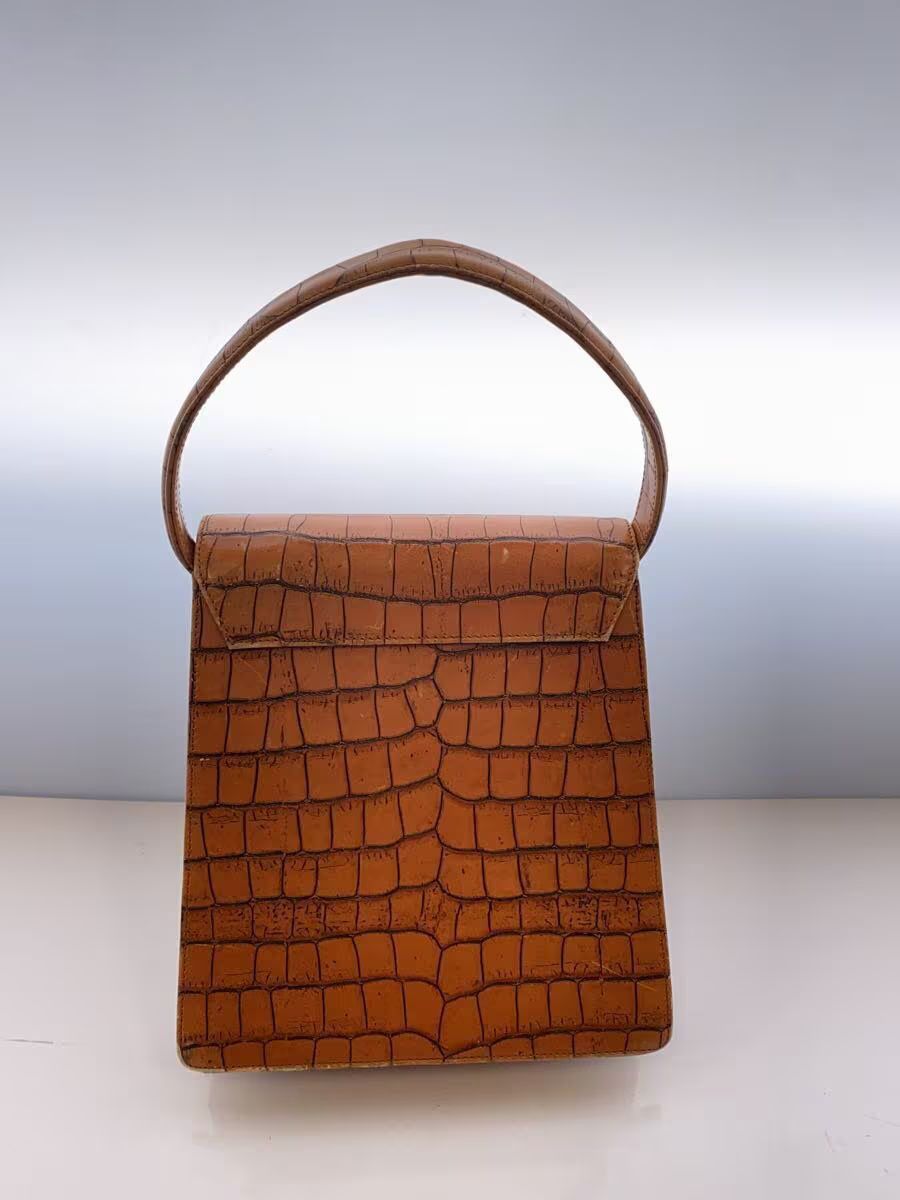 Jean Paul Gaultier Crocodile Embossed Leather Handbag Size ONE SIZE - 2 Thumbnail