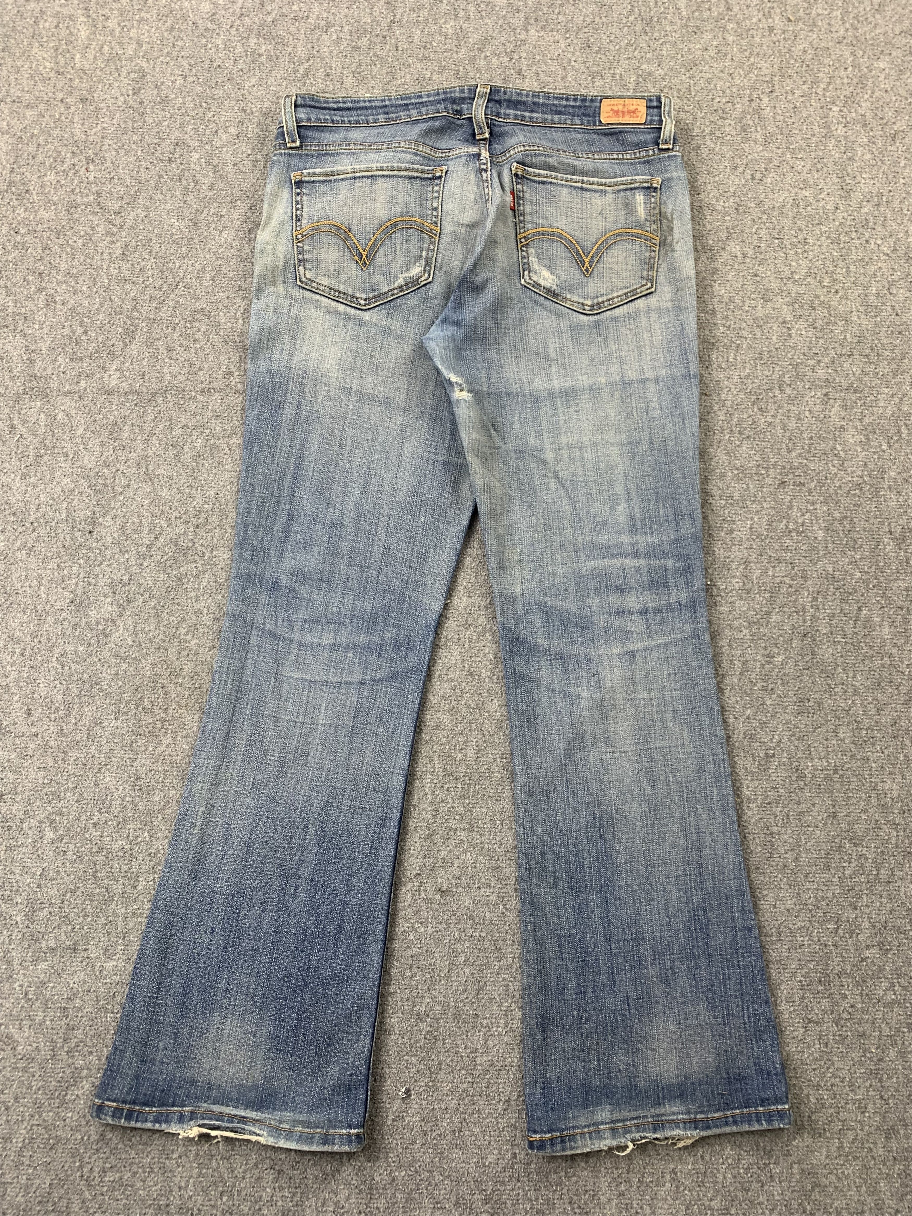 Levi's × Vintage Vintage Levis 518 Low Bootcut Jeans Size US 33 - 3 Thumbnail