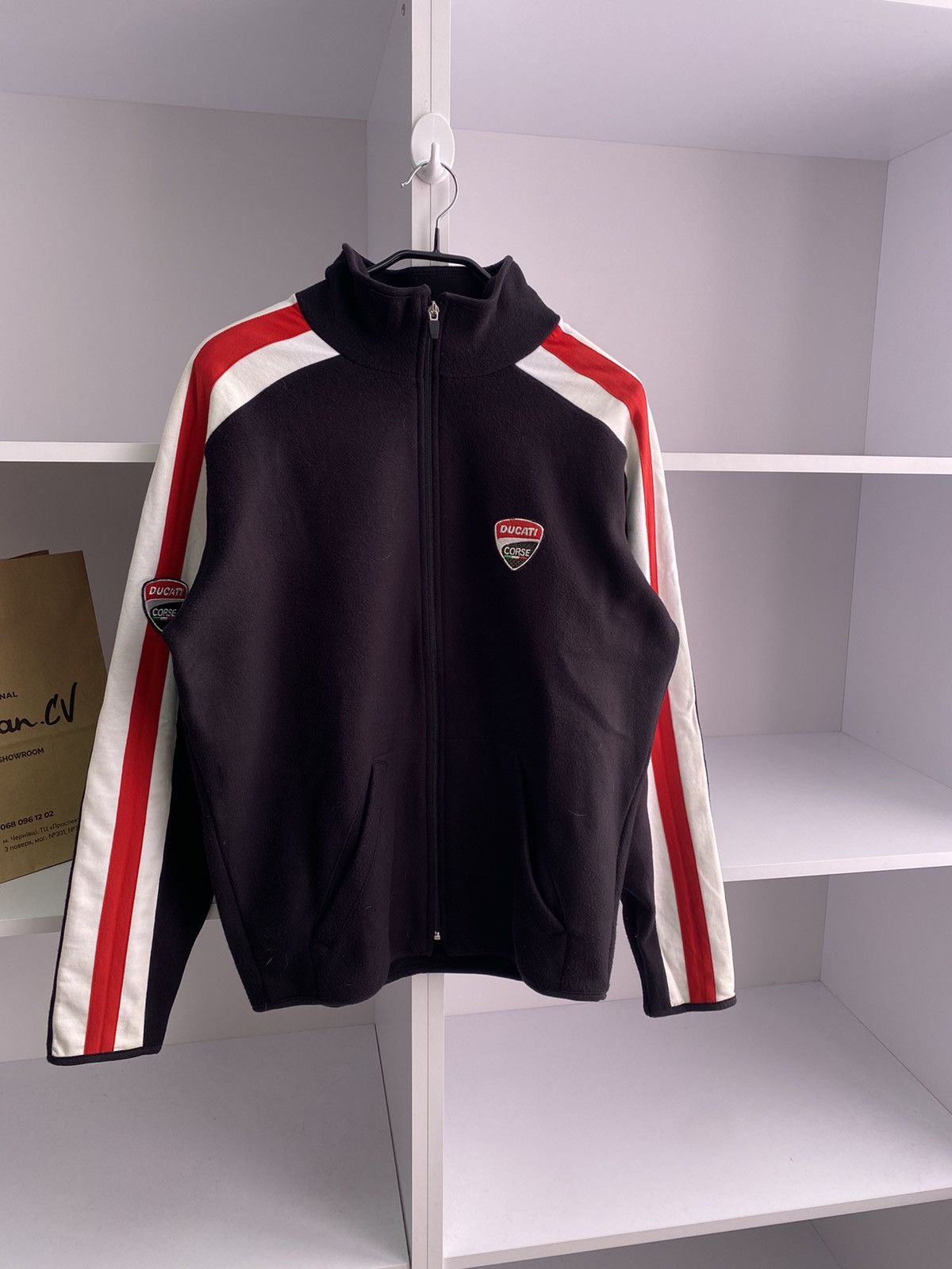 Ducati × Vintage Vintage Ducati Racing Fleece Jacket Size US M / EU 48-50 / 2 - 5 Thumbnail