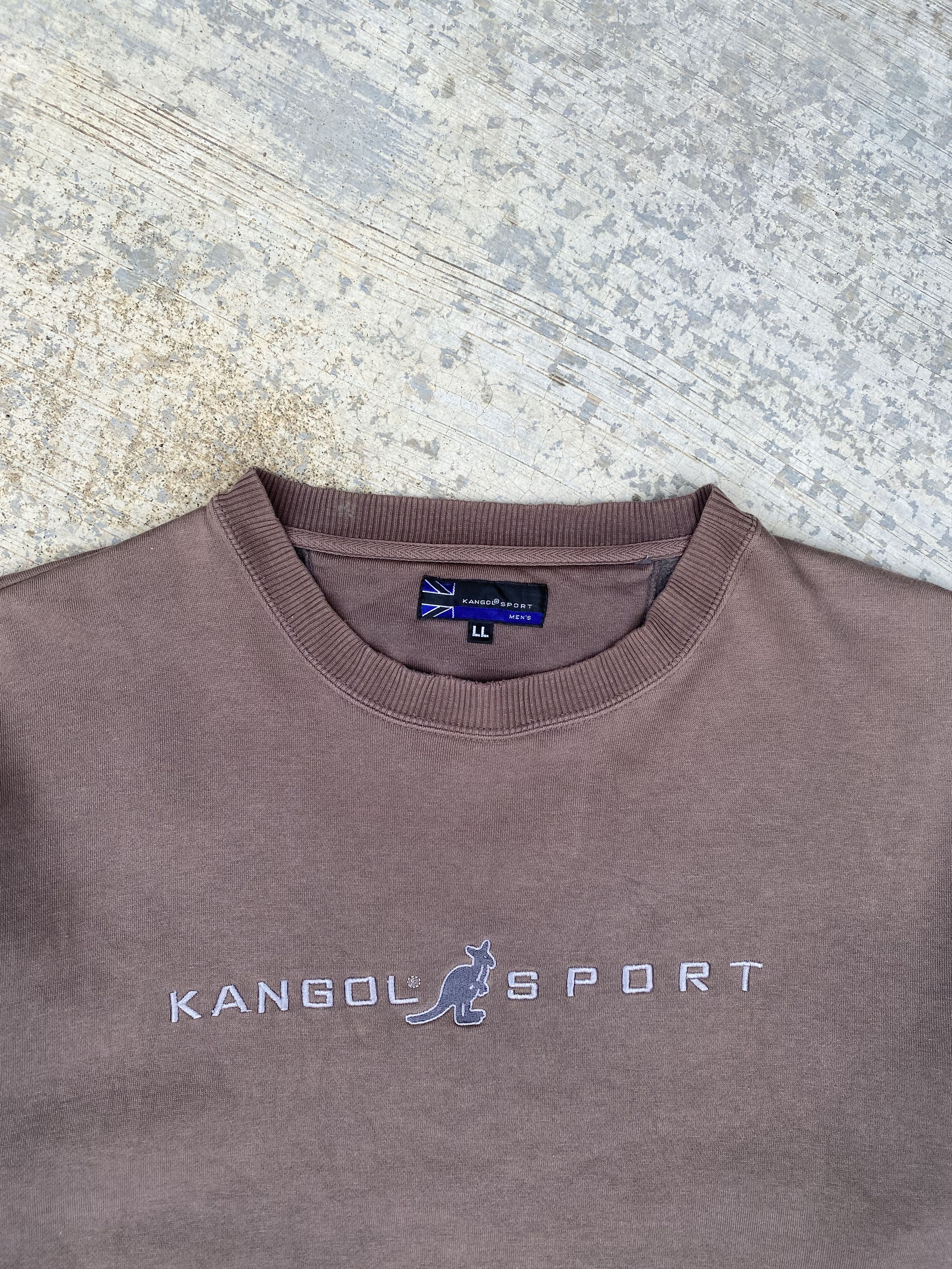 Kangol Distressed Kangol sport woven spelllover baggy sweatshirt Size US L / EU 52-54 / 3 - 3 Thumbnail