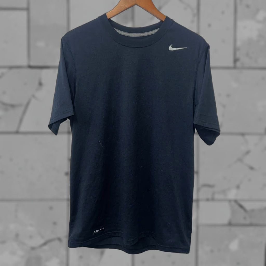 Nike Nike Dri Fit Blue T-Shirt Mens Size M Size US M / EU 48-50 / 2 - 1 Thumbnail
