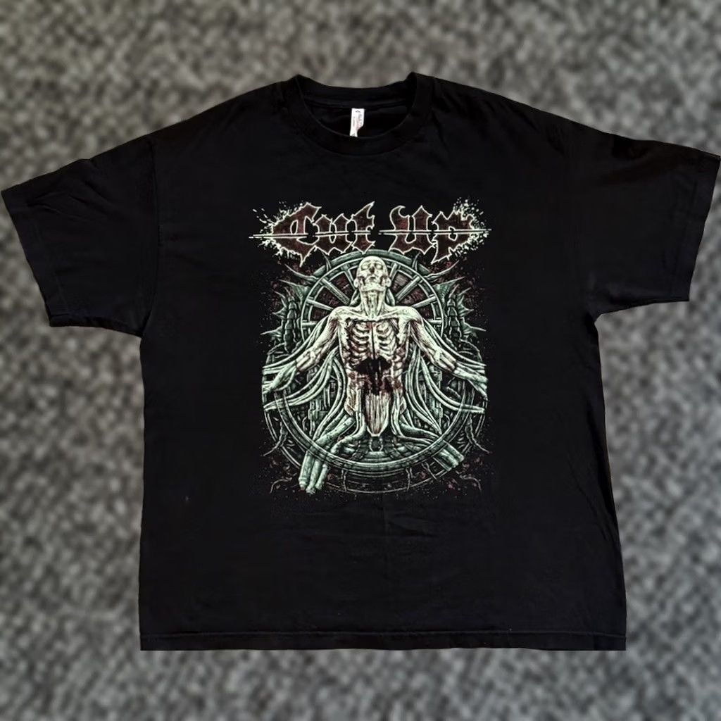 Vintage VINTAGE Cut Up Wherever They May Rot Concert Band Death Metal Shirt Sz XL Men T Black Size US XL / EU 56 / 4 - 1 Thumbnail