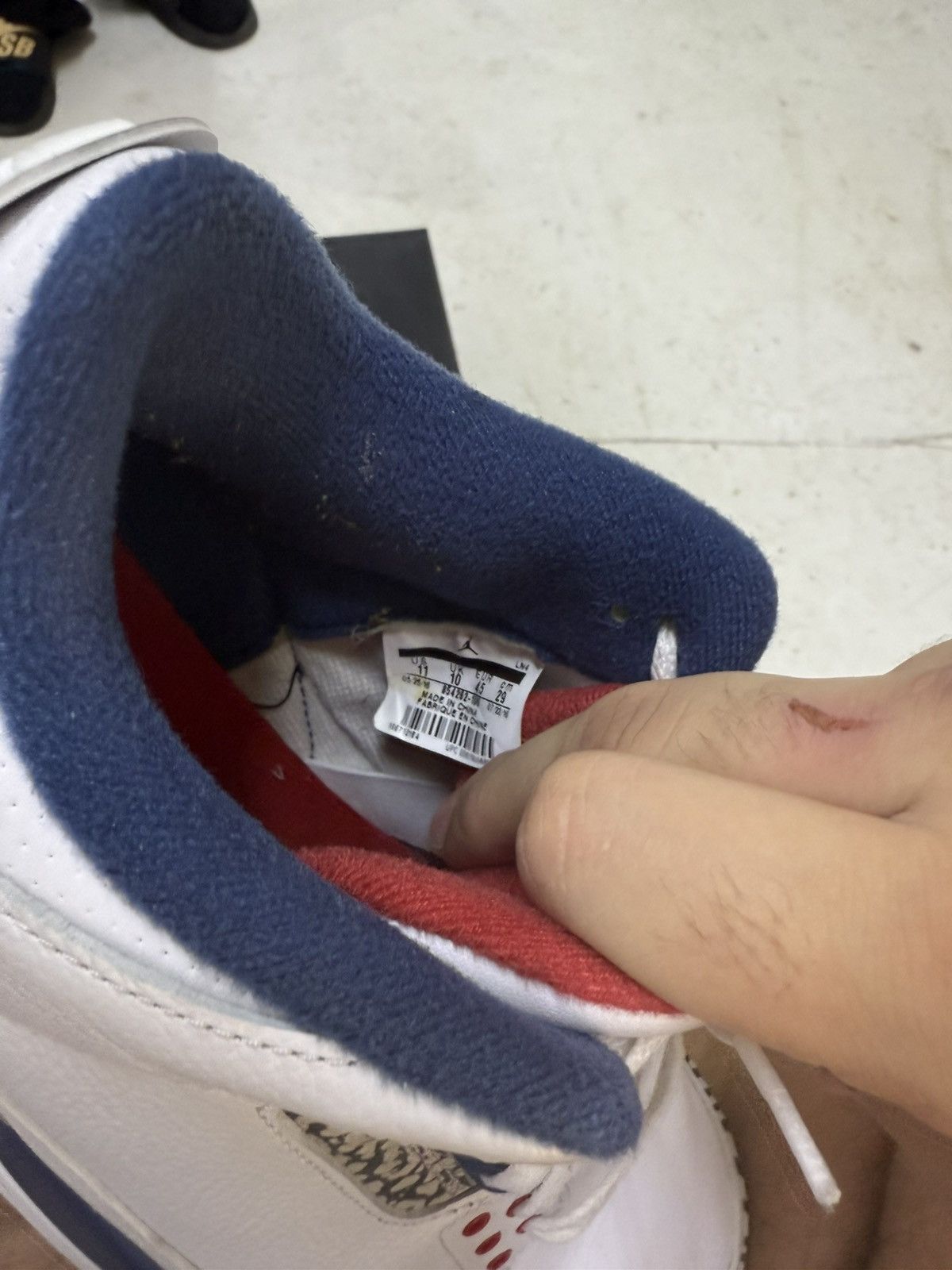 Jordan Brand Jordan 3 true blue Size US 11 / EU 44 - 6 Thumbnail