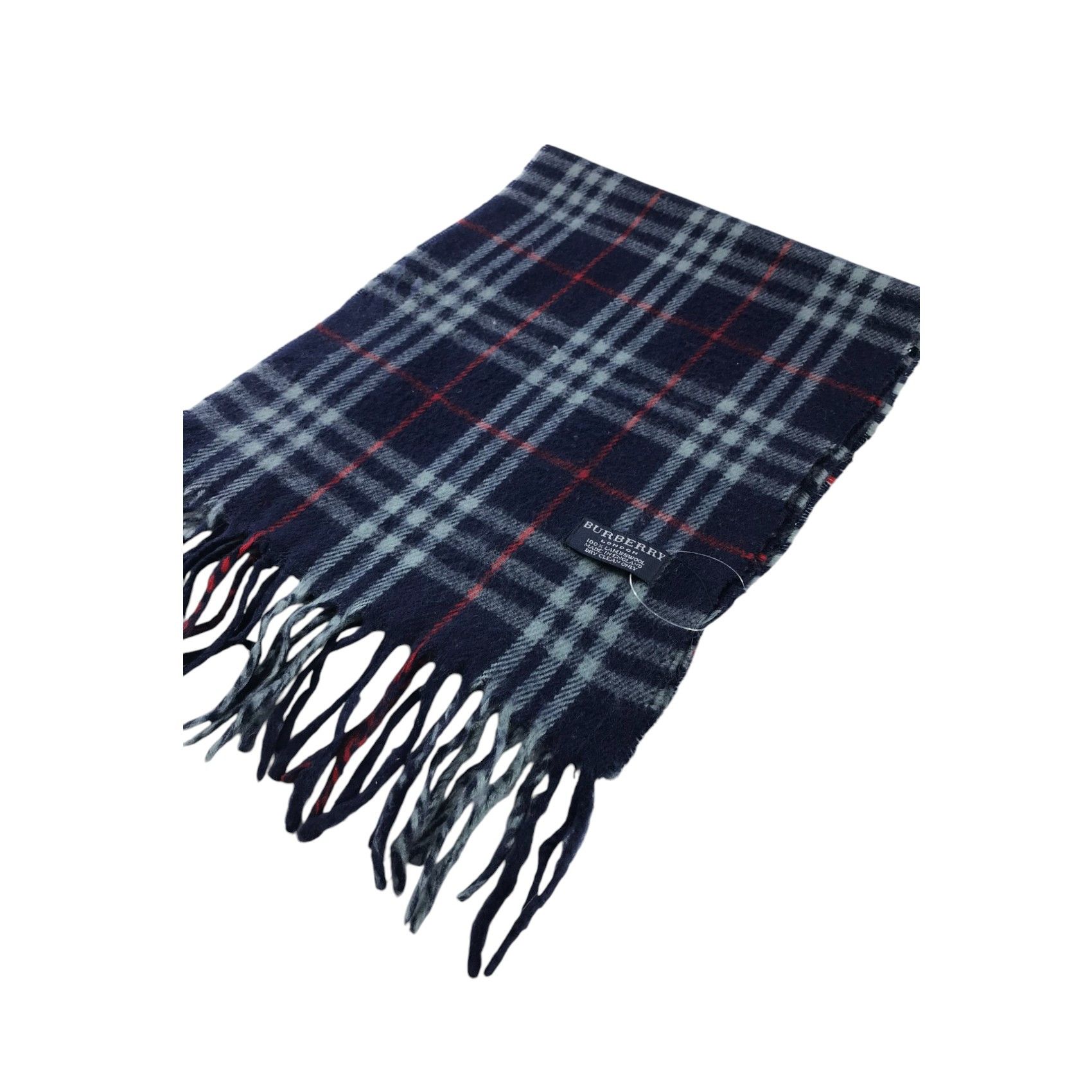 Burberry × Vintage Burberry Scarf / Muffler / Neckwear - WW1912 Size ONE SIZE - 3 Thumbnail