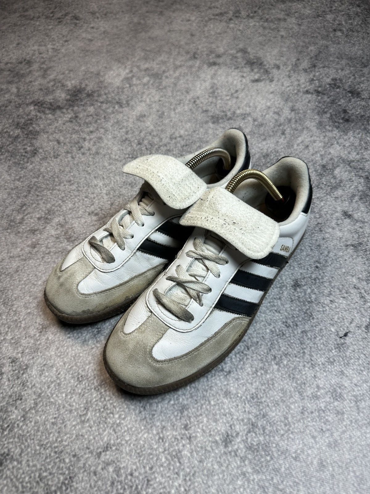 adidas gazelle silver green womens adidas Samba OG Shoes - Men's - Alumina / Medium Dark Khaki / Gum