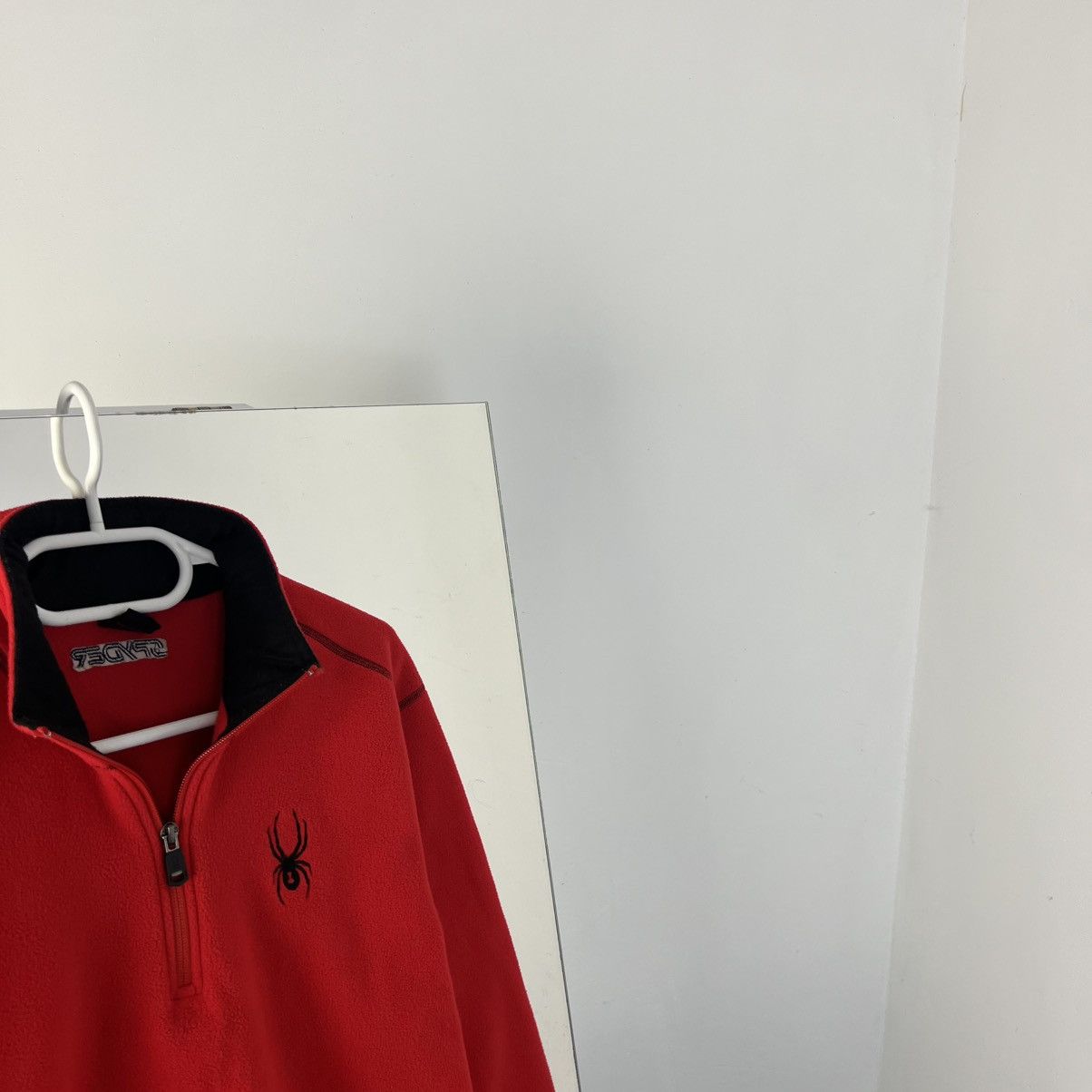 Spyder Vintage Y2K Spyder Mini Logo 1/4 Zip Up Fleece Sweatshirt Size US L / EU 52-54 / 3 - 2 Thumbnail