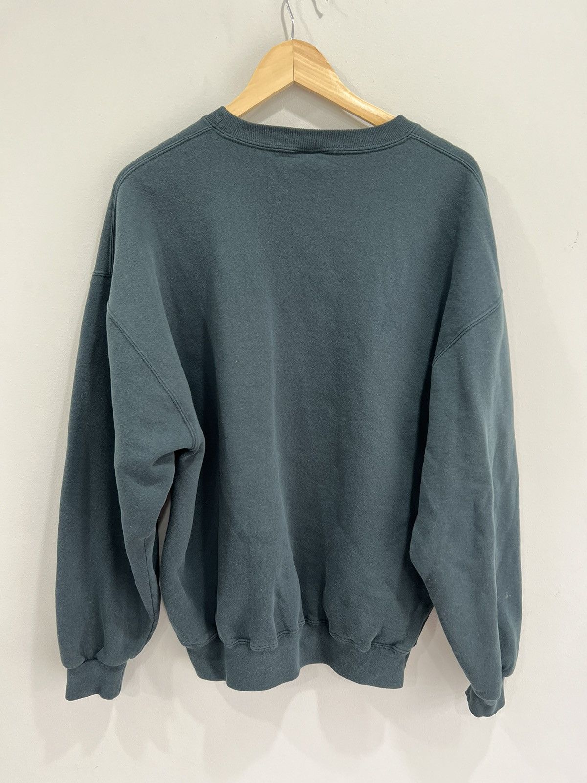 Russell Athletic Vtg Russell Athletic Sweater Sweatshirt green blank Size US XL / EU 56 / 4 - 3 Thumbnail