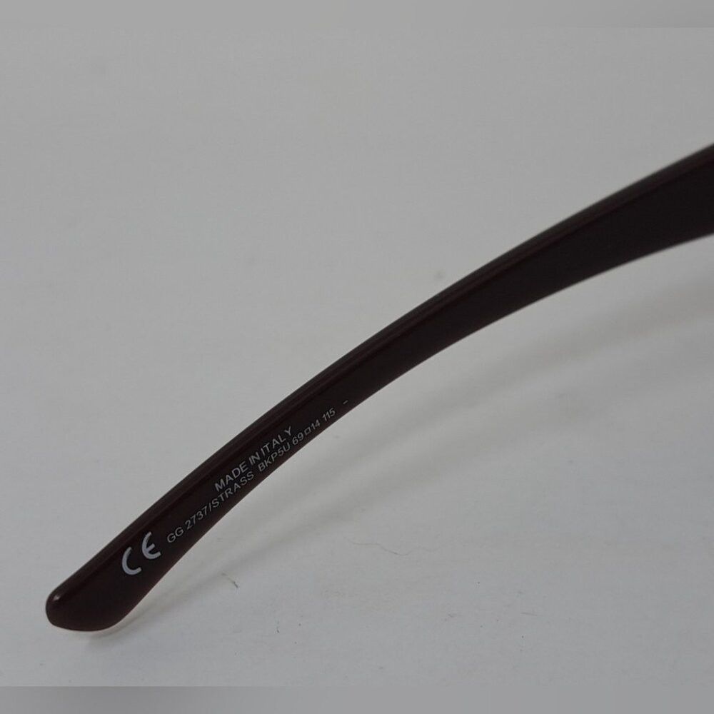 Gucci Gucci Sunglasses GG273/STRASS Vintage Y2K Horsebit Diamonds Size ONE SIZE - 3 Thumbnail