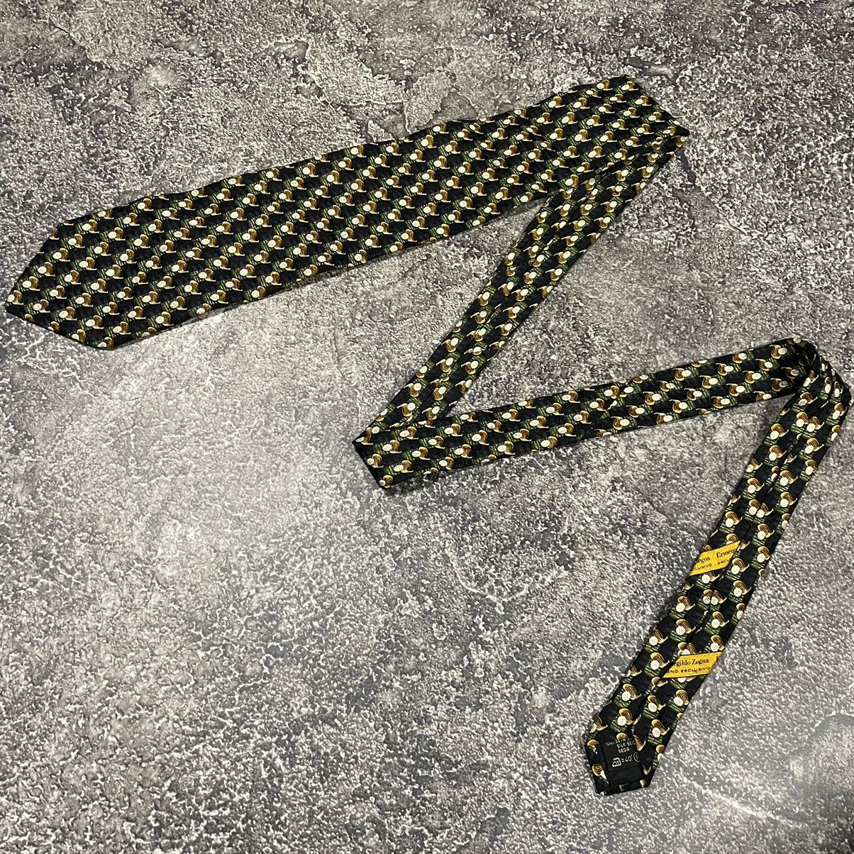 Ermenegildo Zegna × Vintage Rare Vintage Ermenedildo Zegna Tie 90’s Size ONE SIZE - 2 Thumbnail