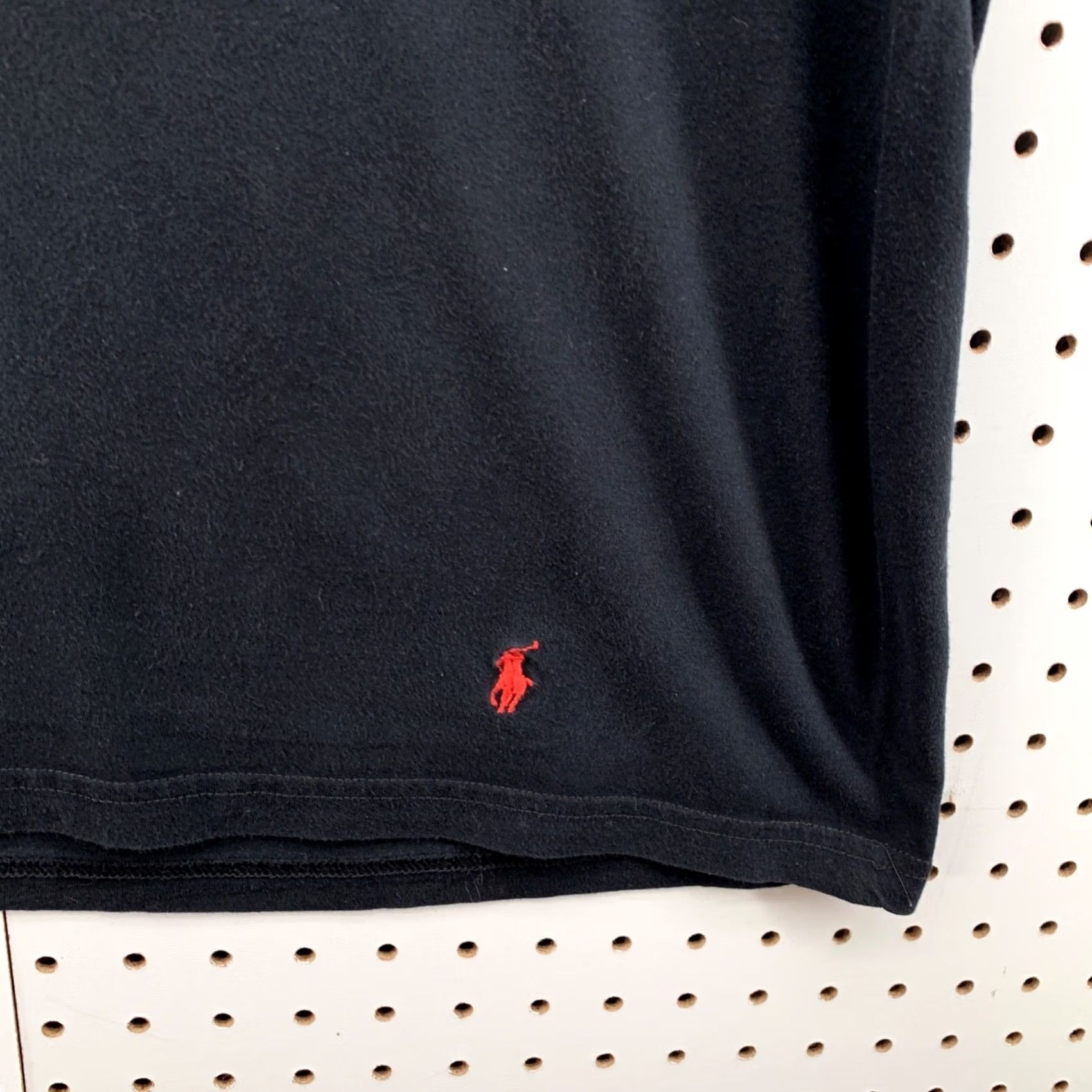 Polo Ralph Lauren Polo Ralph Lauren Black Shirt Mens Large Crew Neck Red Pony Casual Shirt Mens Large Black Polo Ralph Lauren Crew Neck T-Shirt Mens Size US L / EU 52-54 / 3 - 5 Thumbnail