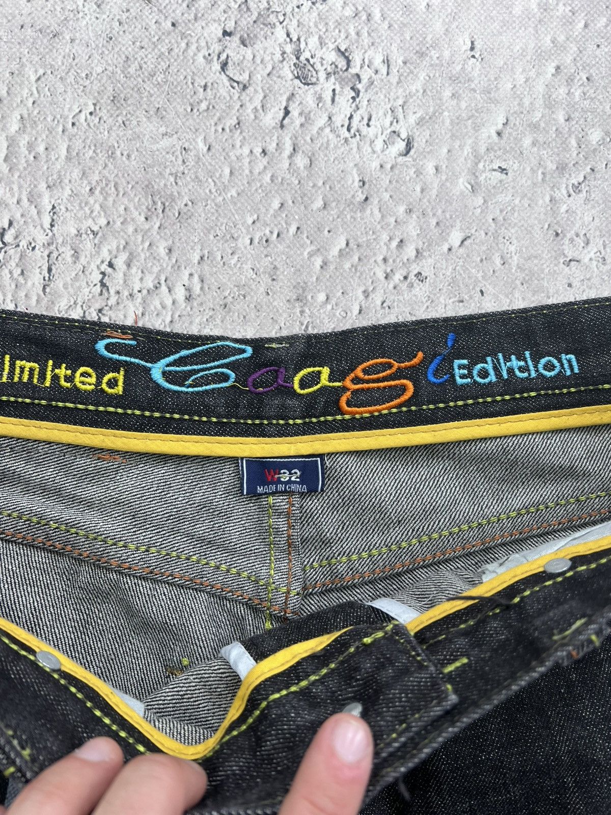 Coogi × Vintage VINTAGE BAGGY COOGI RAP PANTS SHORTS JNCO STYLE DISTRESSED Size US 32 / EU 48 - 4 Thumbnail