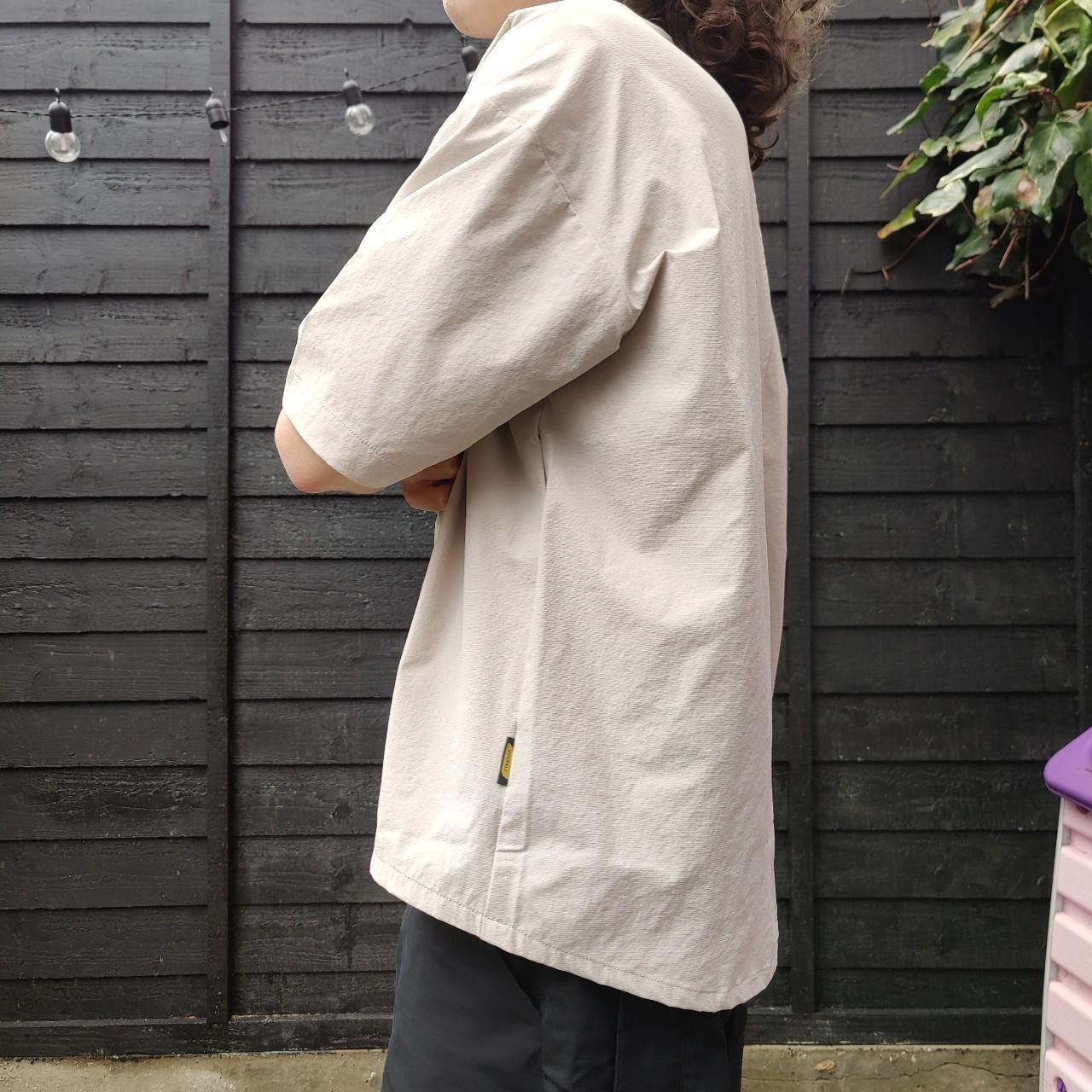 Other Cream Technical Boxy Panelled Shirt Size US M / EU 48-50 / 2 - 3 Thumbnail
