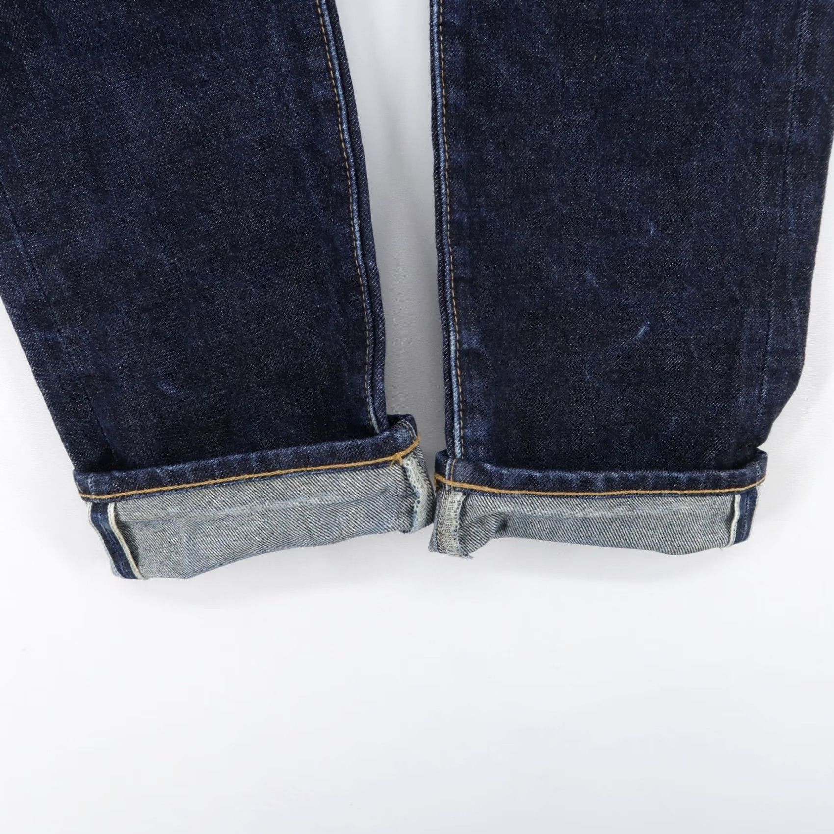 Rogue Territory Rogue Territory Jeans Slim Straight 29 Blue Selvedge Button Fly 5-Pocket Denim Mens Size US 29 - 4 Thumbnail