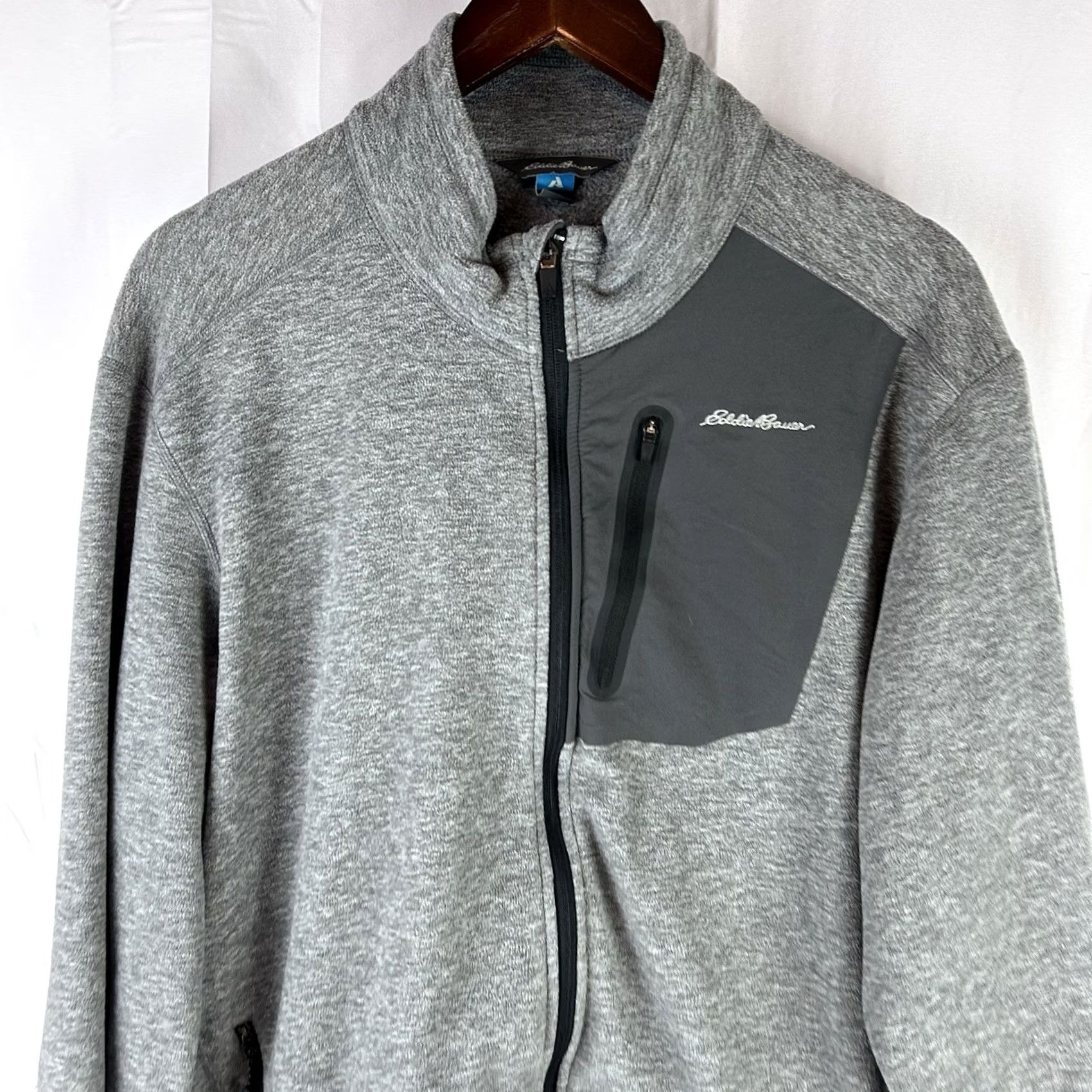Eddie Bauer Eddie Bauer Mens Pullover Sweater Polyester Gray Large First Ascent 1/4 Zip Size US L / EU 52-54 / 3 - 2 Thumbnail