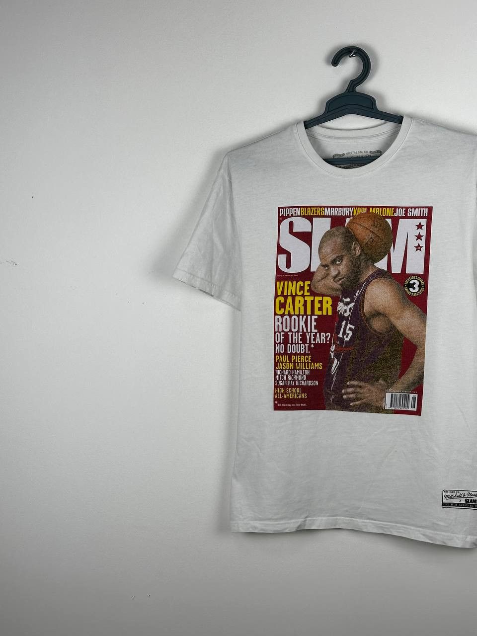 Mitchell & Ness × NBA Mitchell Ness Vince Carter Slam Cover T Shirt Size US L / EU 52-54 / 3 - 2 Thumbnail