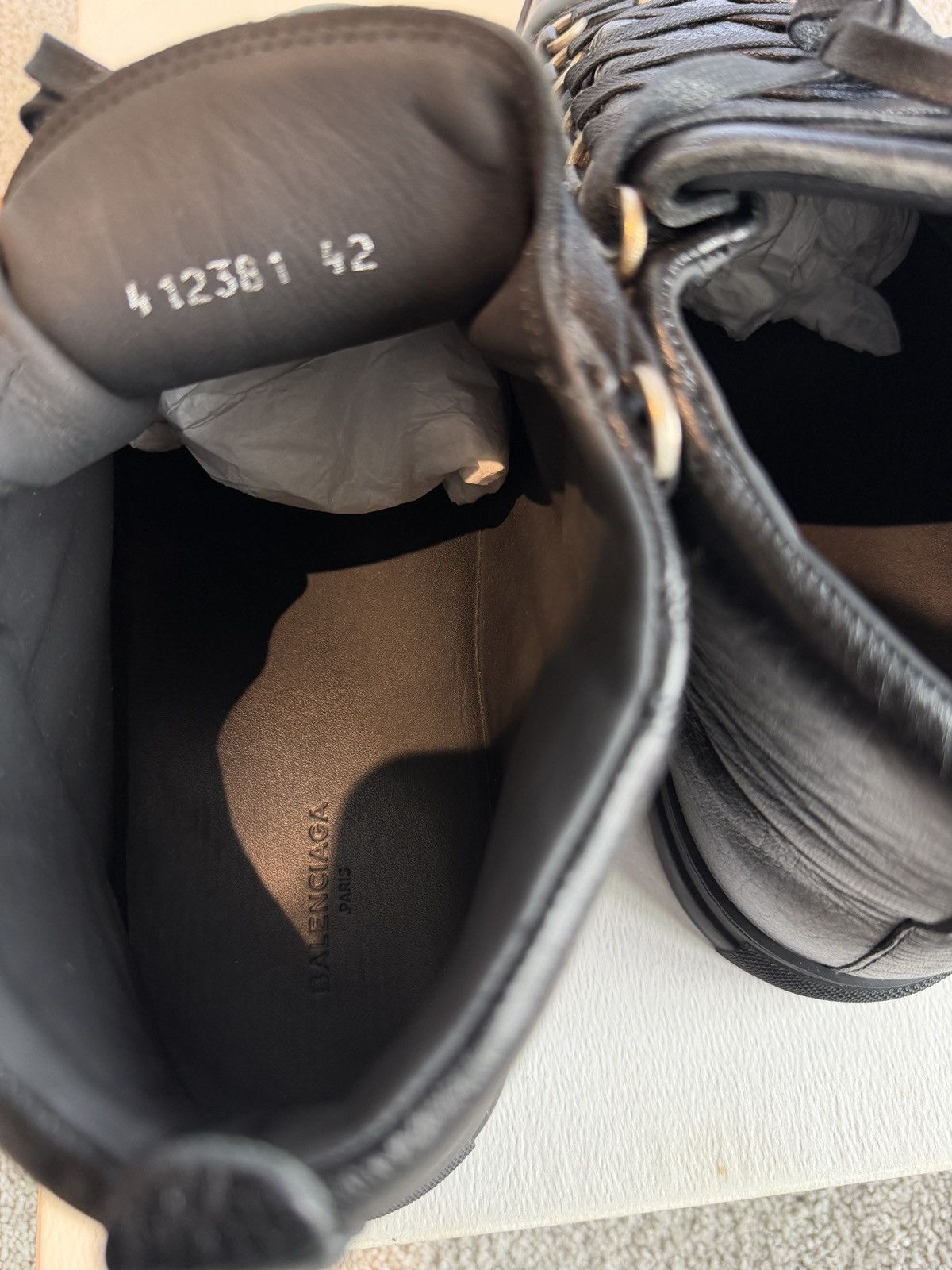 Balenciaga Balenciaga - arena sneaker Size US 9 / EU 42 - 8 Thumbnail