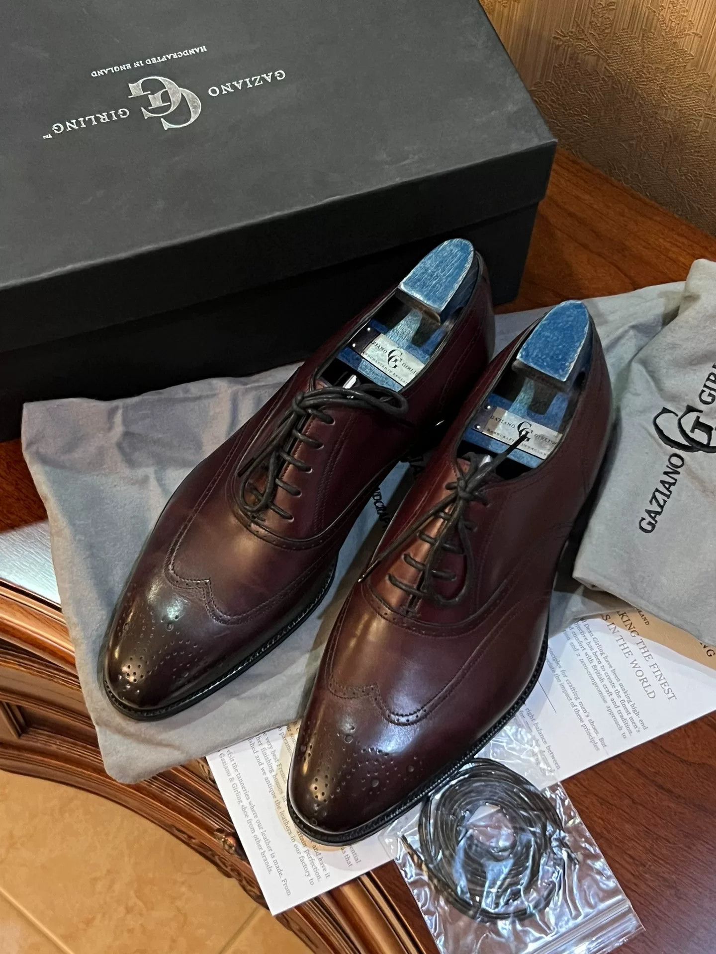 Gaziano & Girling Gaziano&Girling DG70 Oxford Shoes Size US 8.5 / EU 41-42 - 1 Thumbnail
