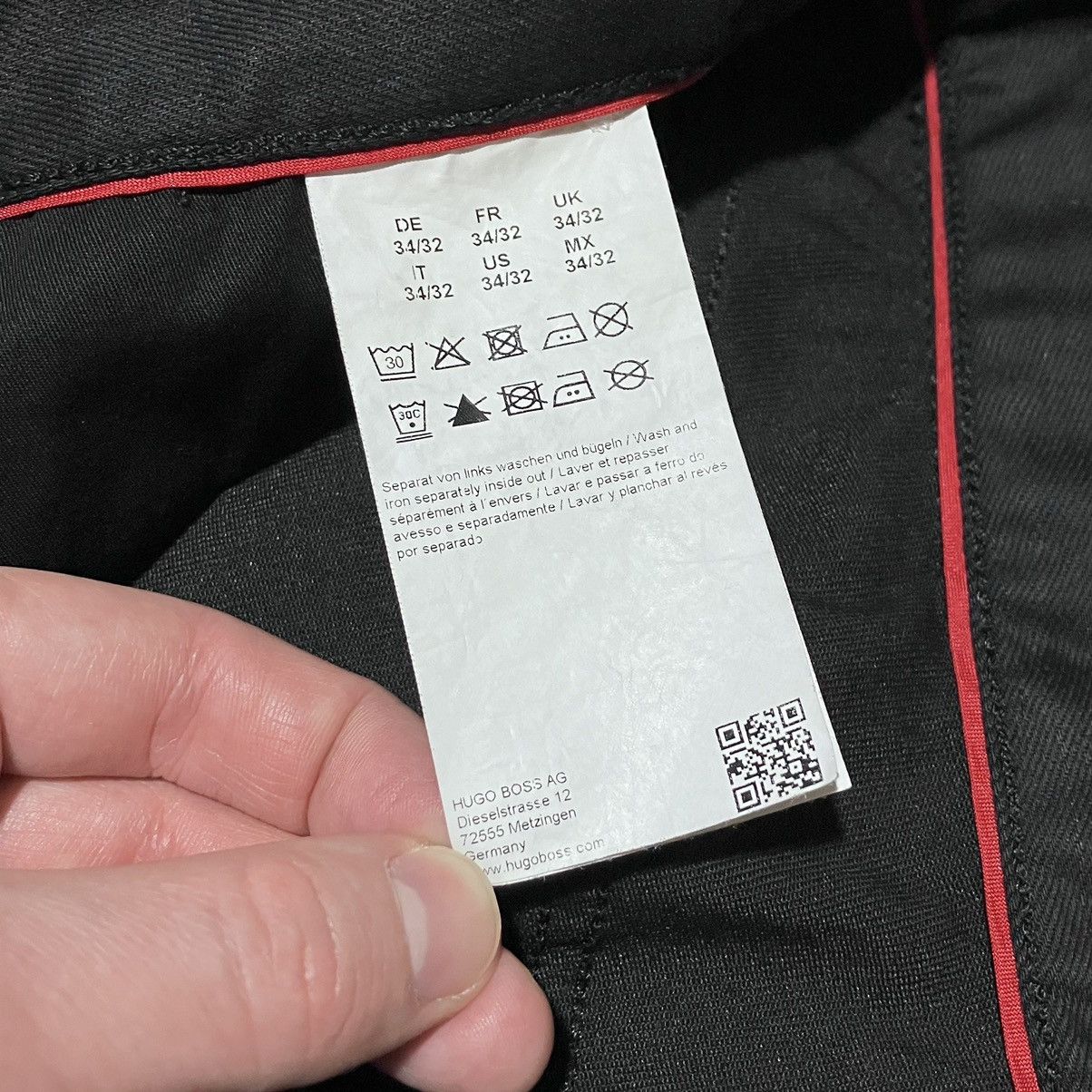 Hugo Boss HUGO BOSS Special Finish Cotton Stretch Skinny Jeans Size US 34 / EU 50 - 10 Thumbnail
