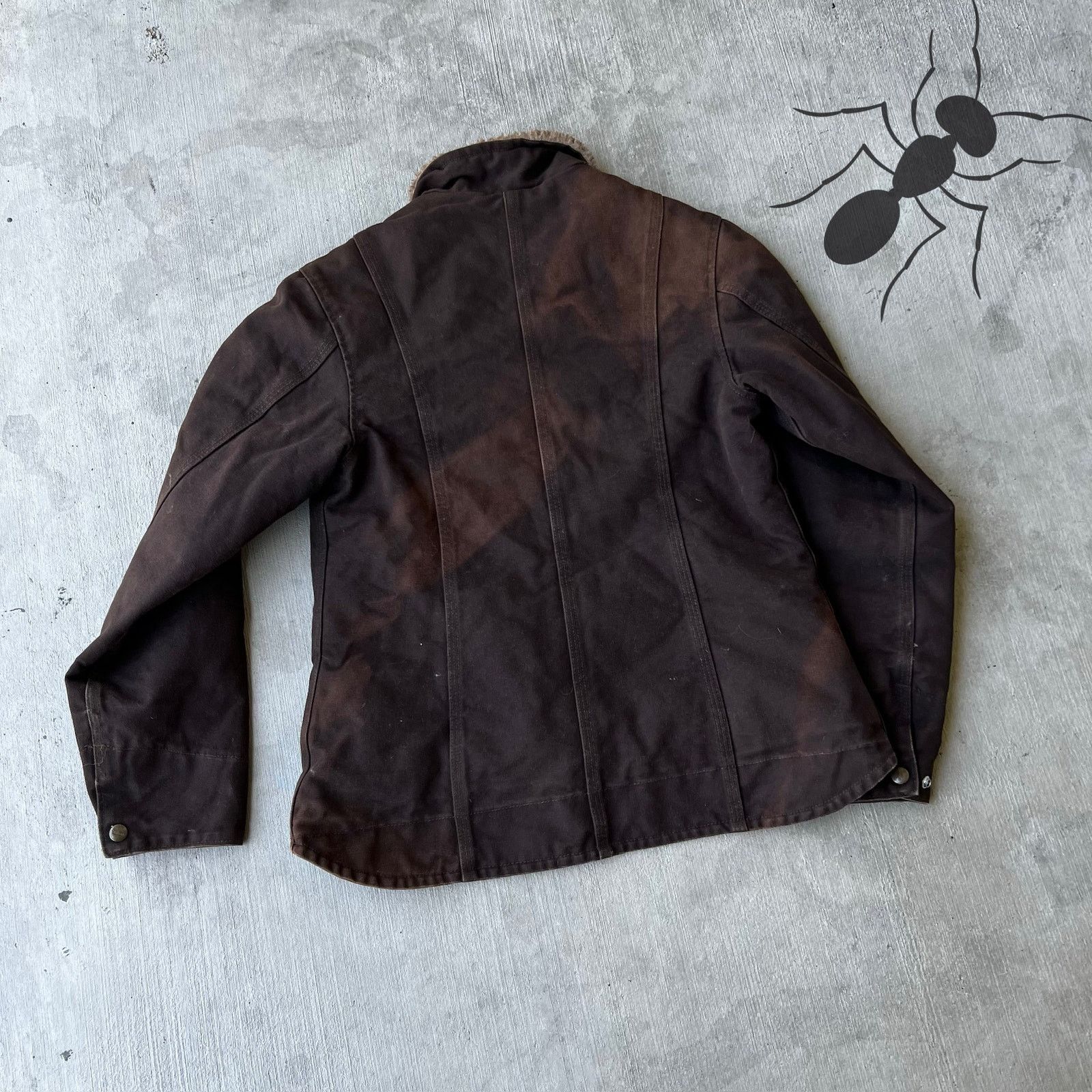 Carhartt × Vintage Copied - Carhartt work wear jacket Size US S / EU 44-46 / 1 - 5 Thumbnail