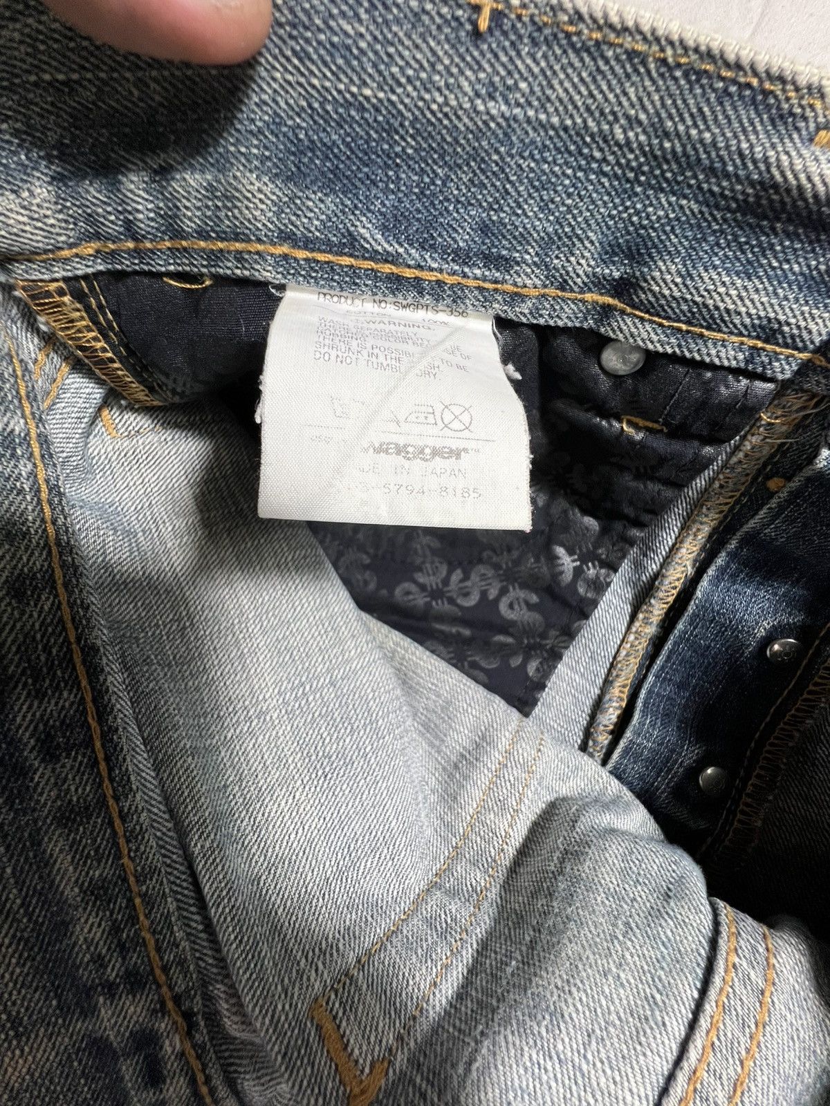 Swagger Vintage Swagger Selvedge Denim Size US 30 / EU 46 - 13 Thumbnail