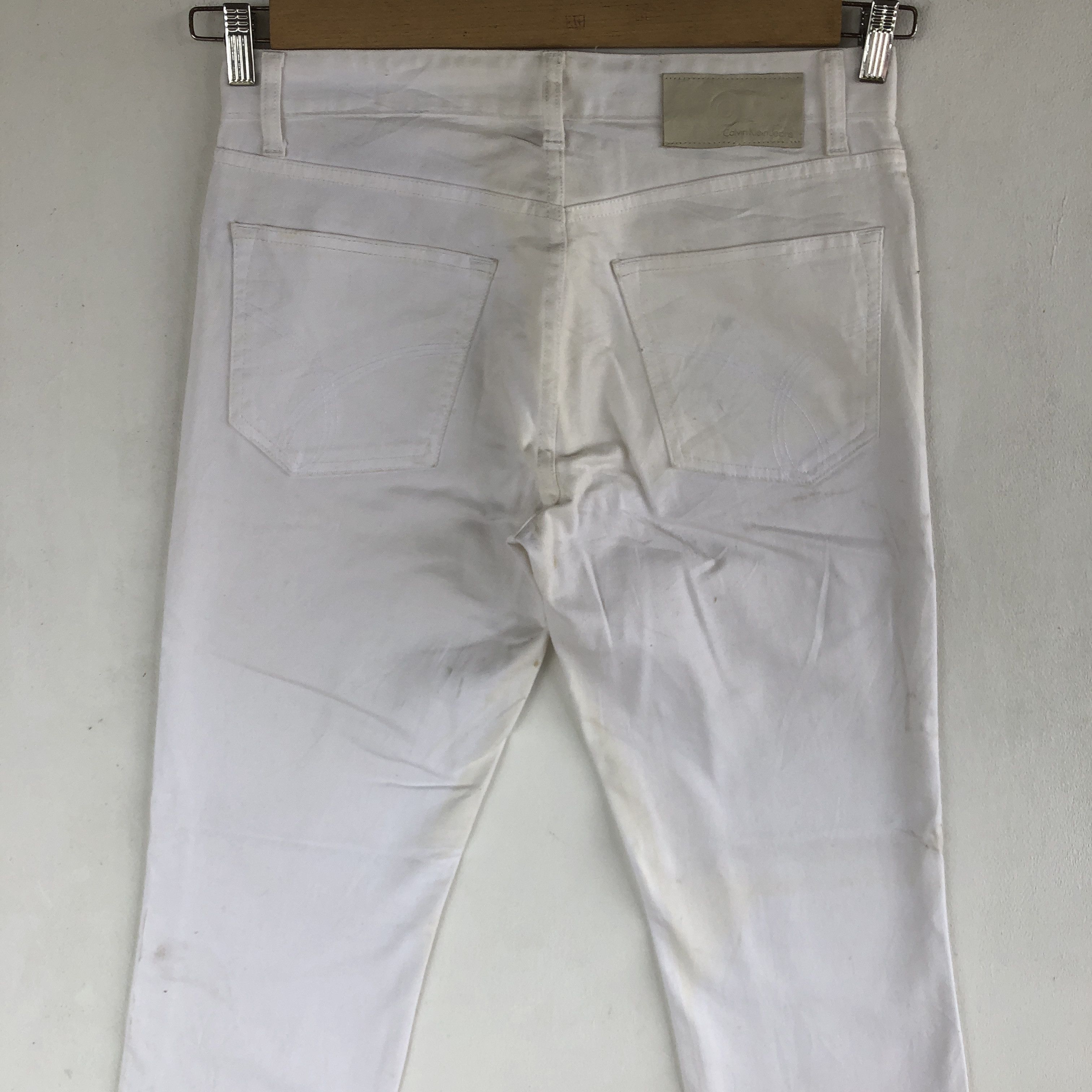Calvin Klein Vintage Y2K Calvin Klein Jeans White Calvin Klein Denim Size US 32 / EU 48 - 3 Thumbnail