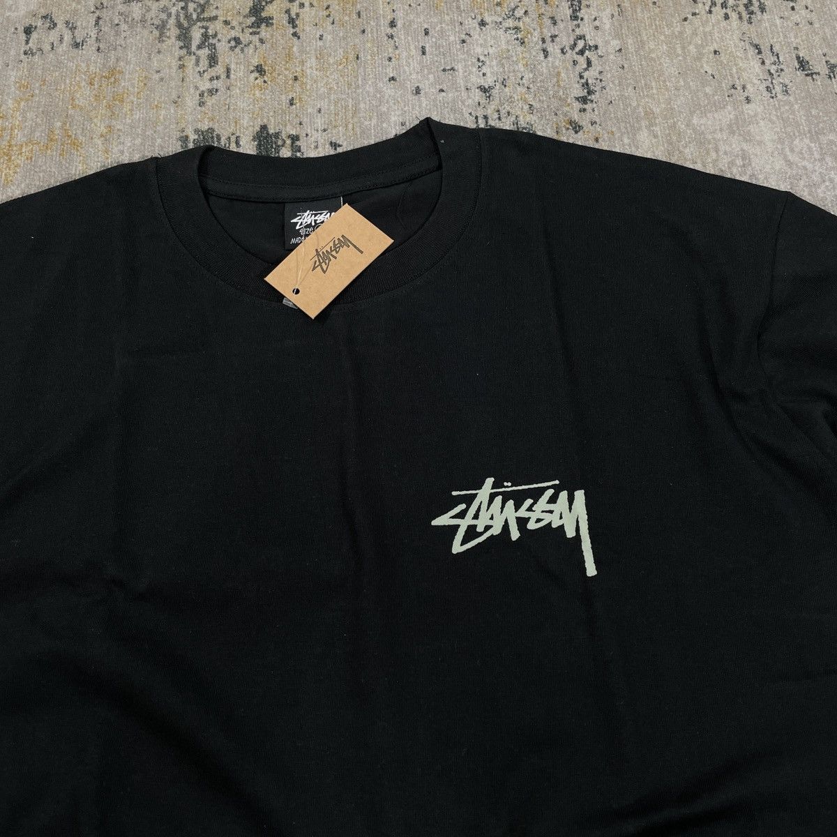 Stussy STUSSY TIKI TEE BLACK // LARGE Size US L / EU 52-54 / 3 - 4 Thumbnail