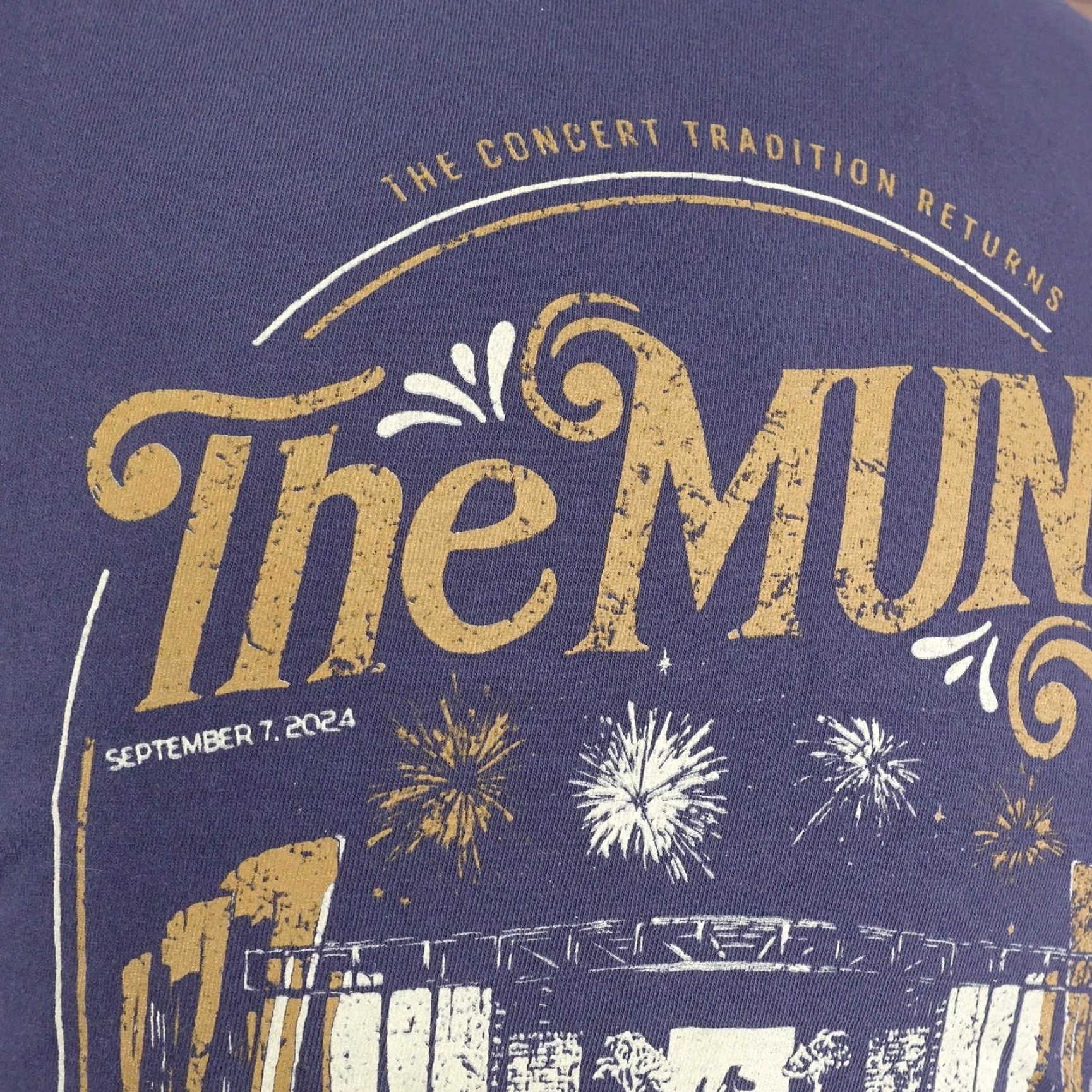 Comfort Colors The Muny John Legend Shirt Mens XL Blue Concert Graphic Tee 2024 St Louis New! Size US XL / EU 56 / 4 - 4 Thumbnail