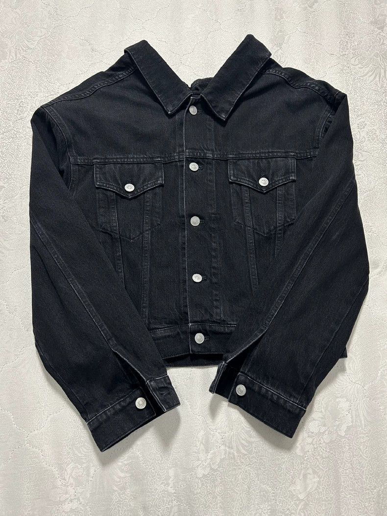 Balenciaga Balenciaga size 36 Black denim jacket 2501-Nextarrow Size US S / EU 44-46 / 1 - 1 Thumbnail
