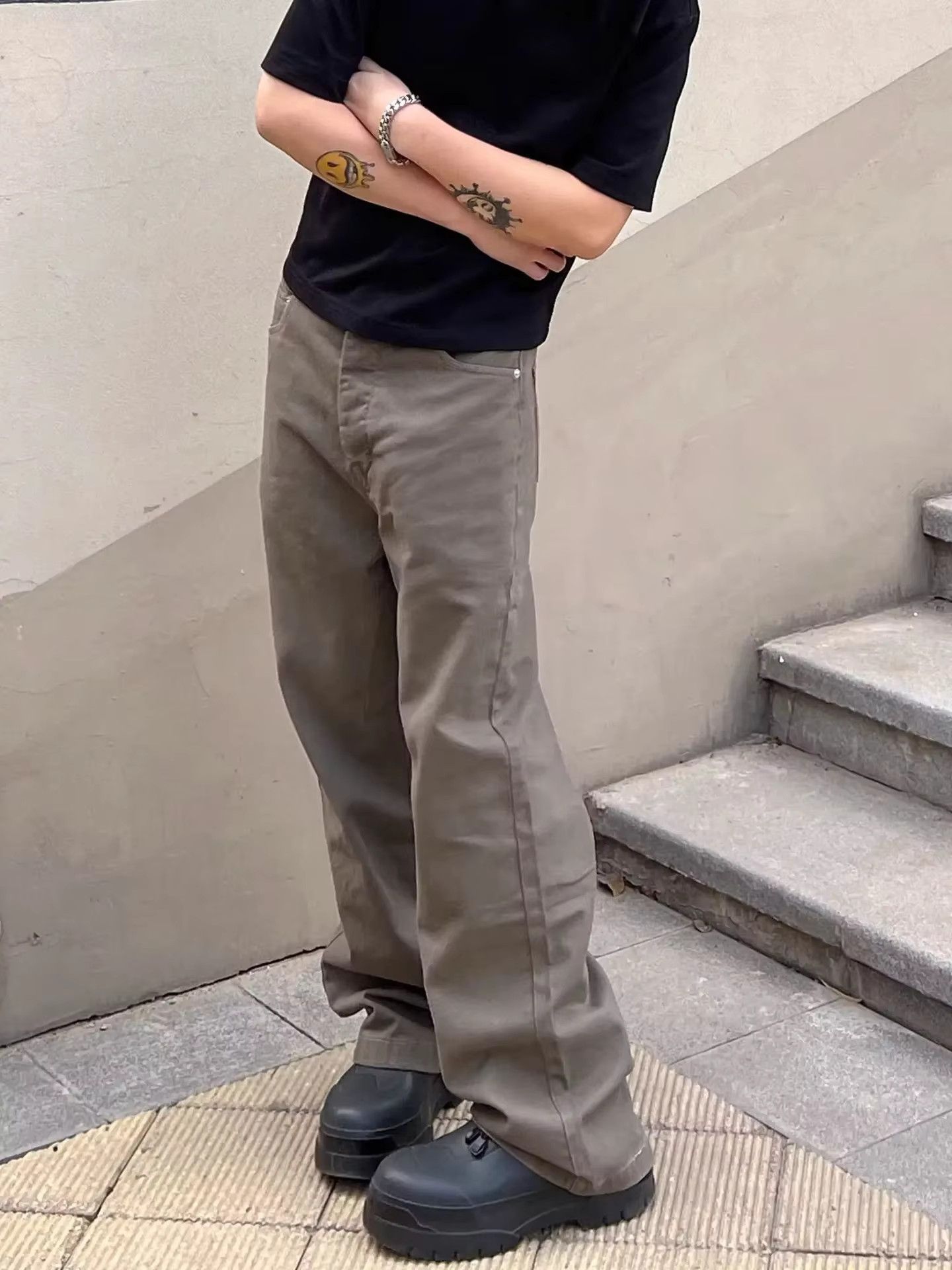 Other Loose-fit Casual Straight-leg Denim Trousers Size US 31 - 4 Thumbnail