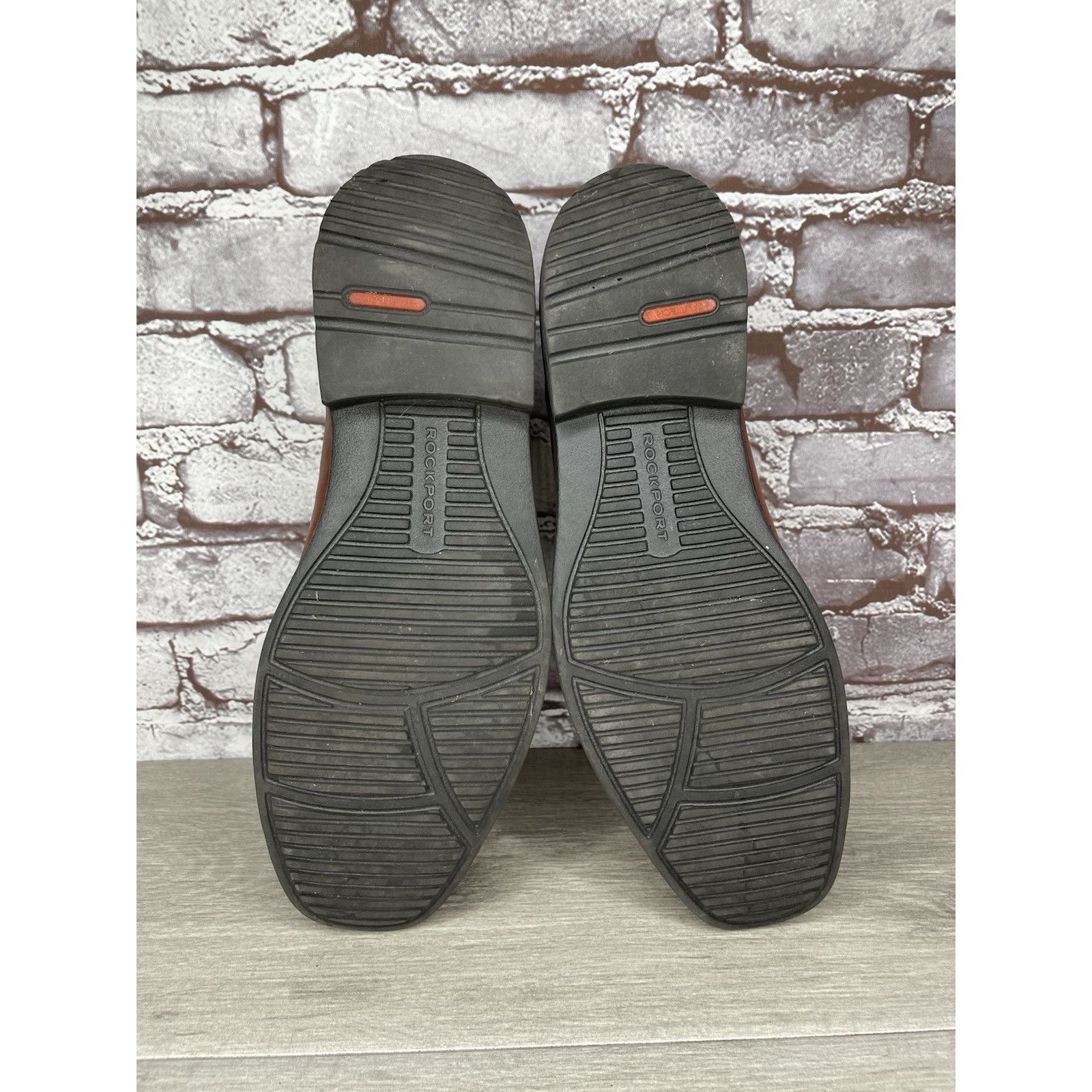 Rockport Rockport Trustech Brown Leather Slip On Casual Bicycle Toe L Size US 10.5 / EU 43-44 - 16 Thumbnail