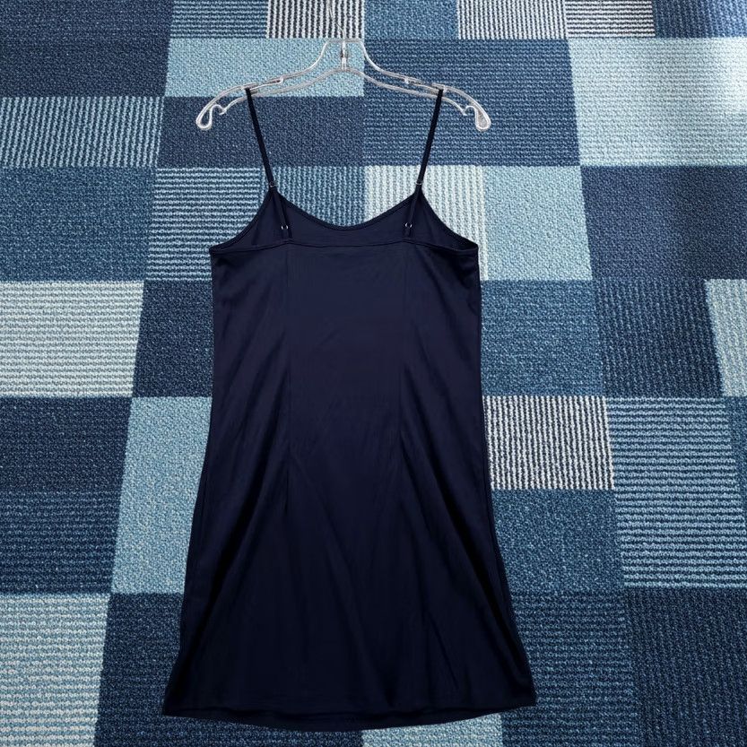 Banana Republic Banana Republic Dress Womens 4 Blue Cami V-Neck Spaghetti Strap Sleepwear Dress Size S / US 4 / IT 40 - 1 Thumbnail